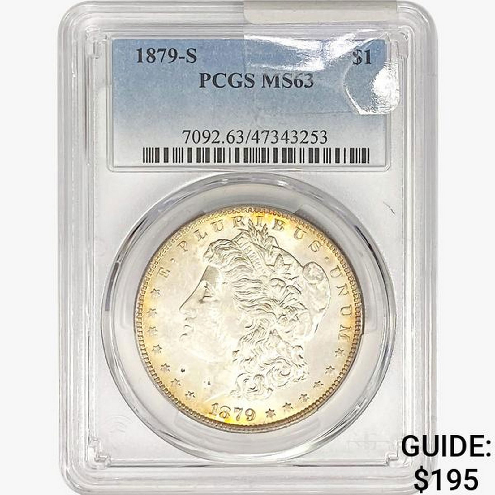 1879-S Morgan Silver Dollar PCGS MS63 (1 of 2)