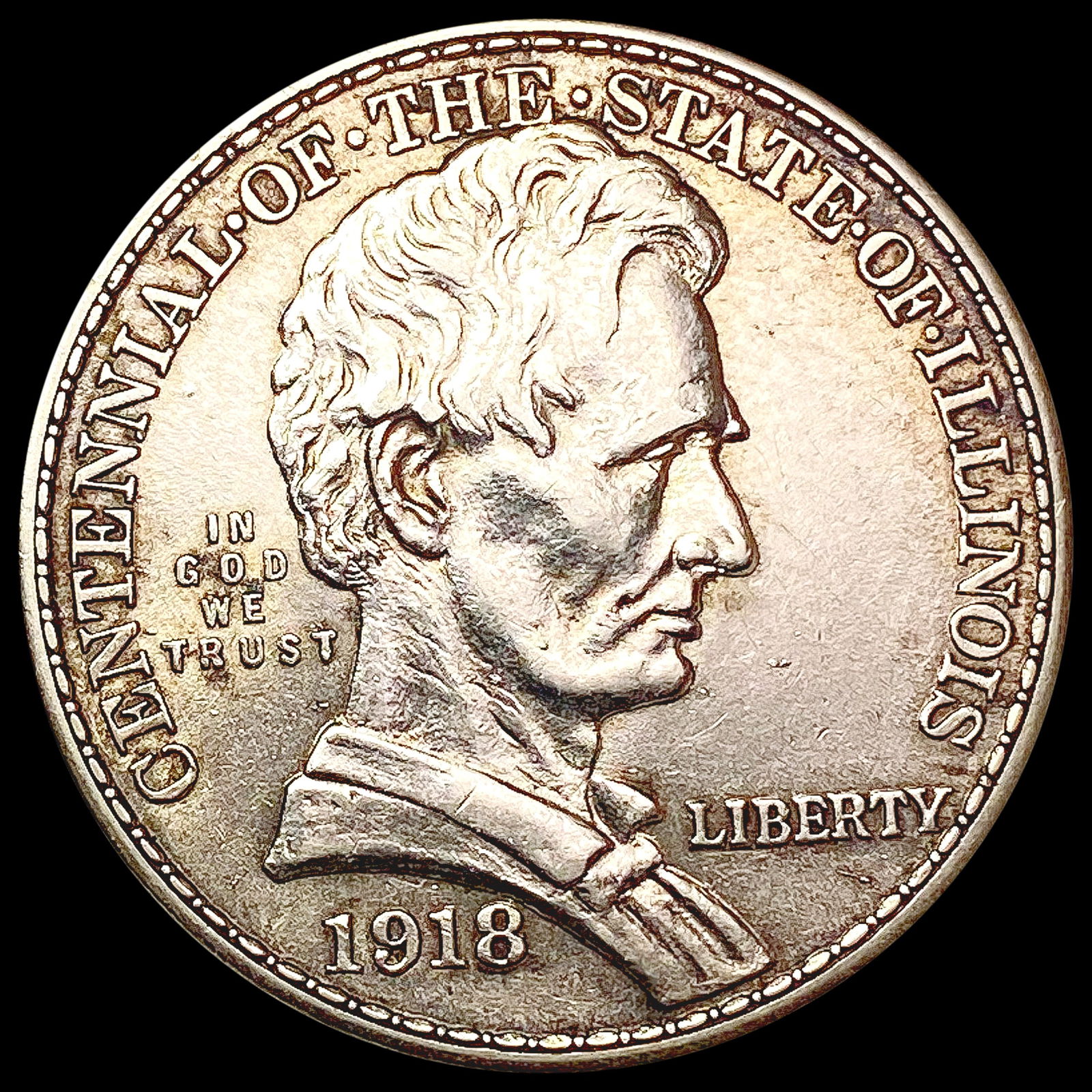 1918 Illinois Half Dollar UNCIRCULATED (1 of 2)
