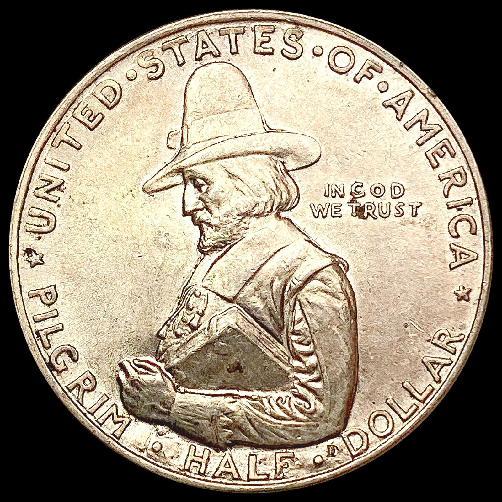 1920 Pilgrim Half Dollar UNCIRCULATED (1 of 2)