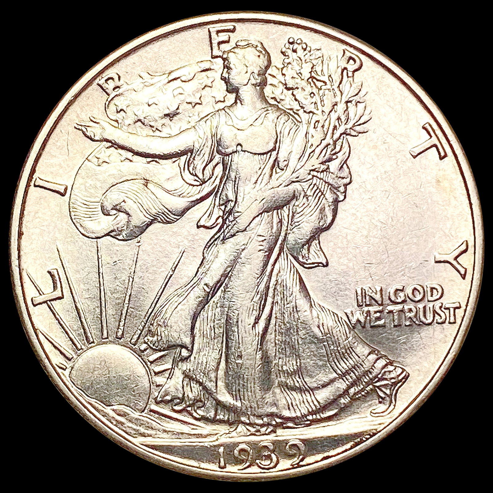 1939-D Walking Liberty Half Dollar CHOICE AU: 1939-D Walking Liberty Half Dollar CHOICE AU