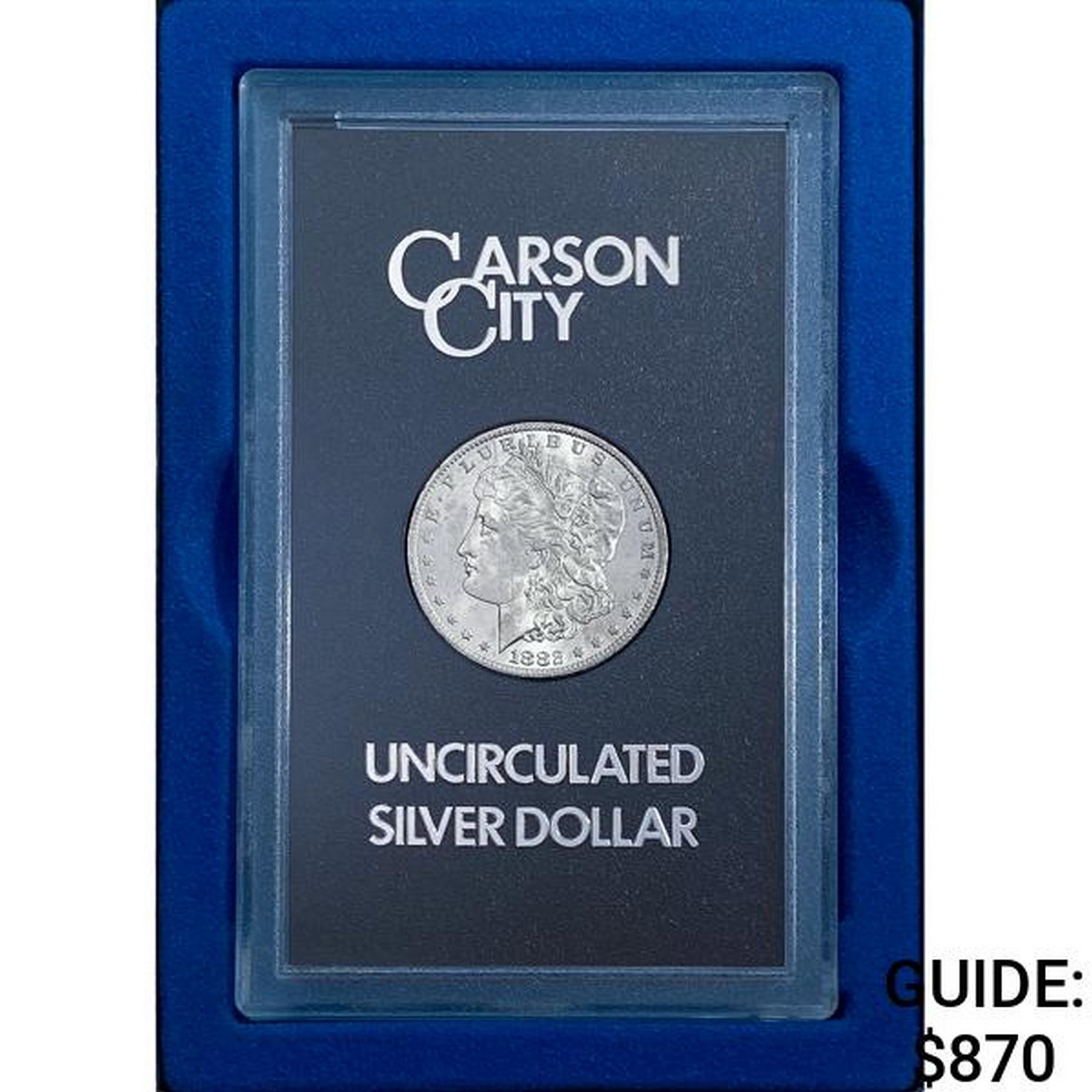 1882-CC Morgan Silver Dollar GSA: 1882-CC Morgan Silver Dollar GSA