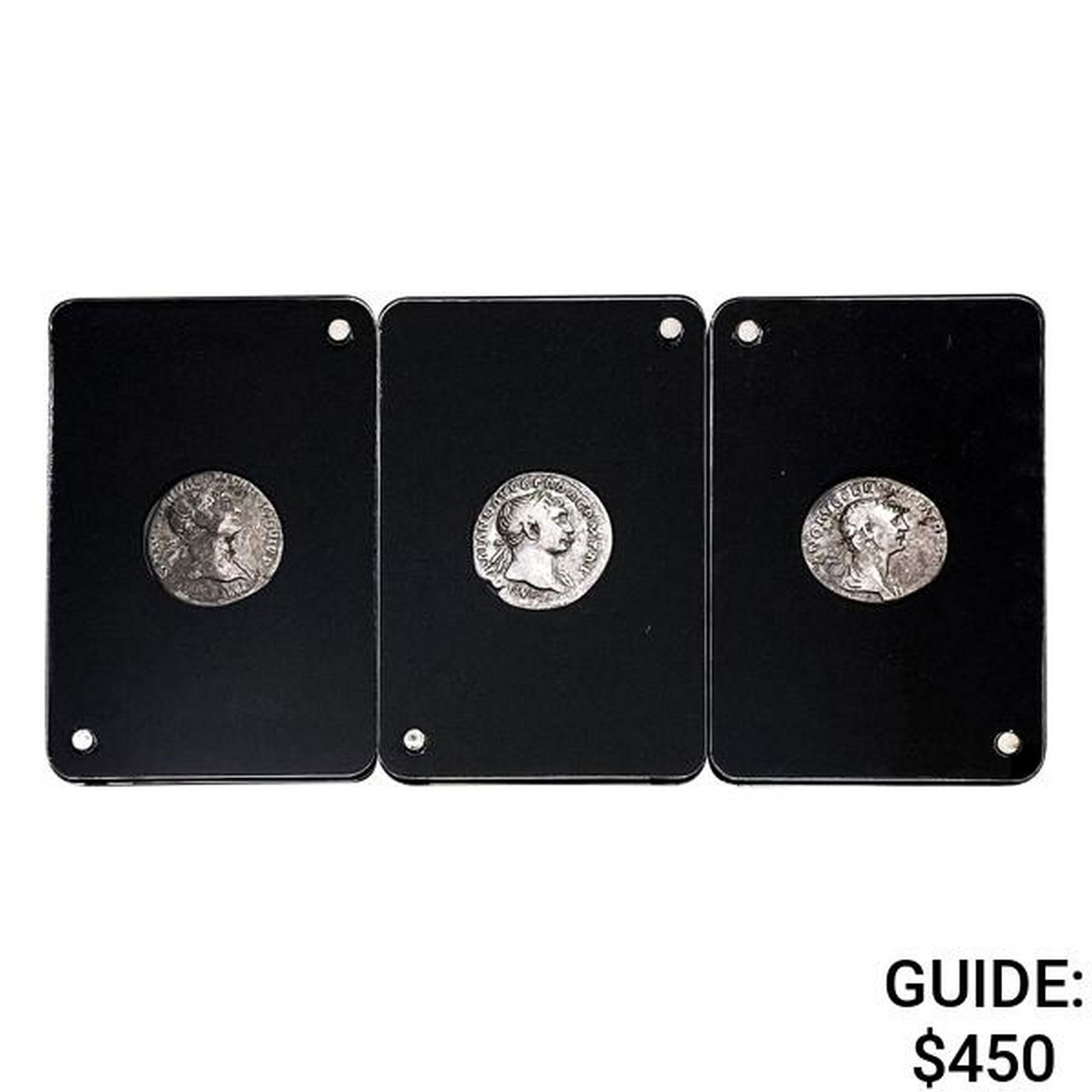 98-117 Trajan Silver Denarius Ancient Roman Coins (1 of 2)