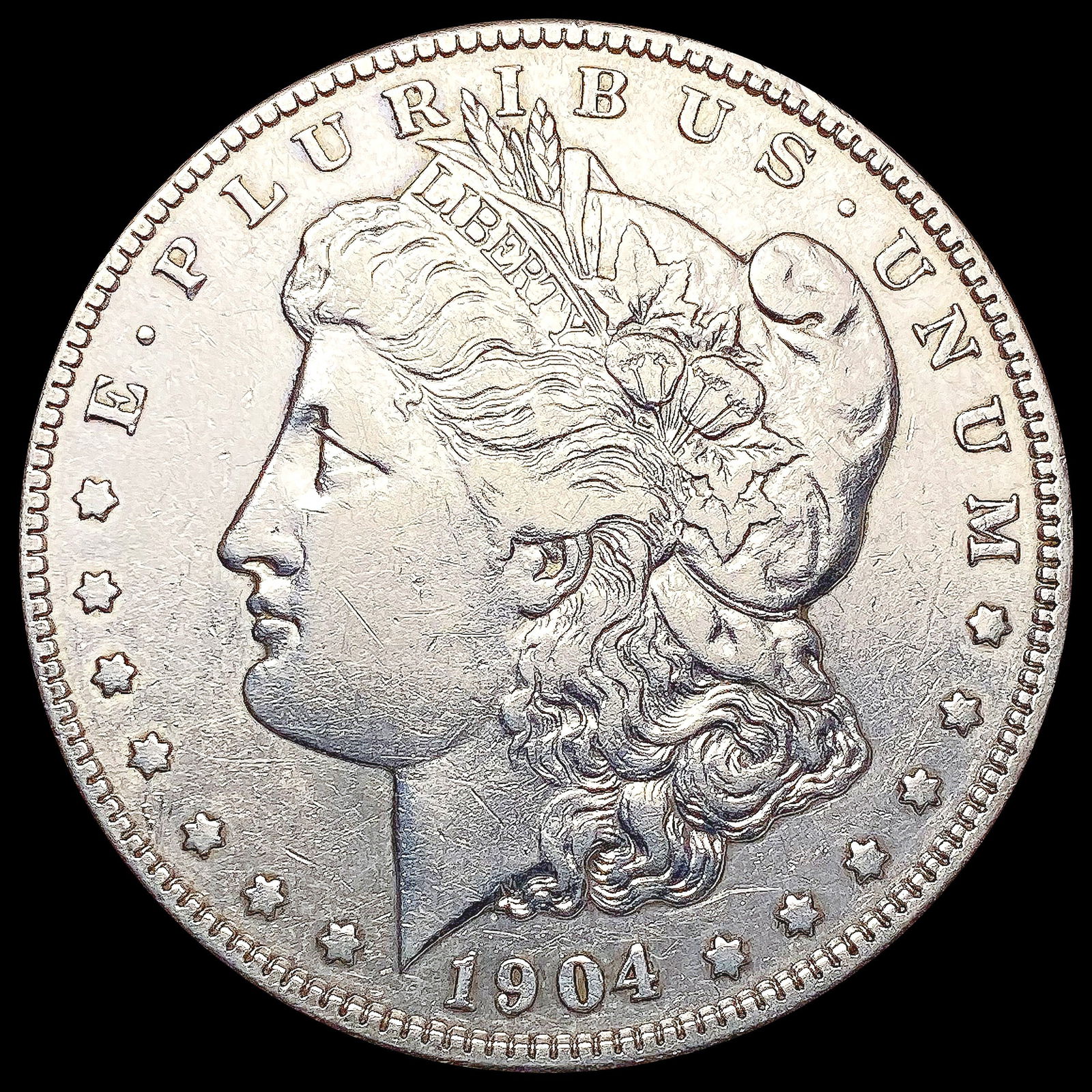 1904-S Morgan Silver Dollar NEARLY UNCIRCULATED (1 of 2)