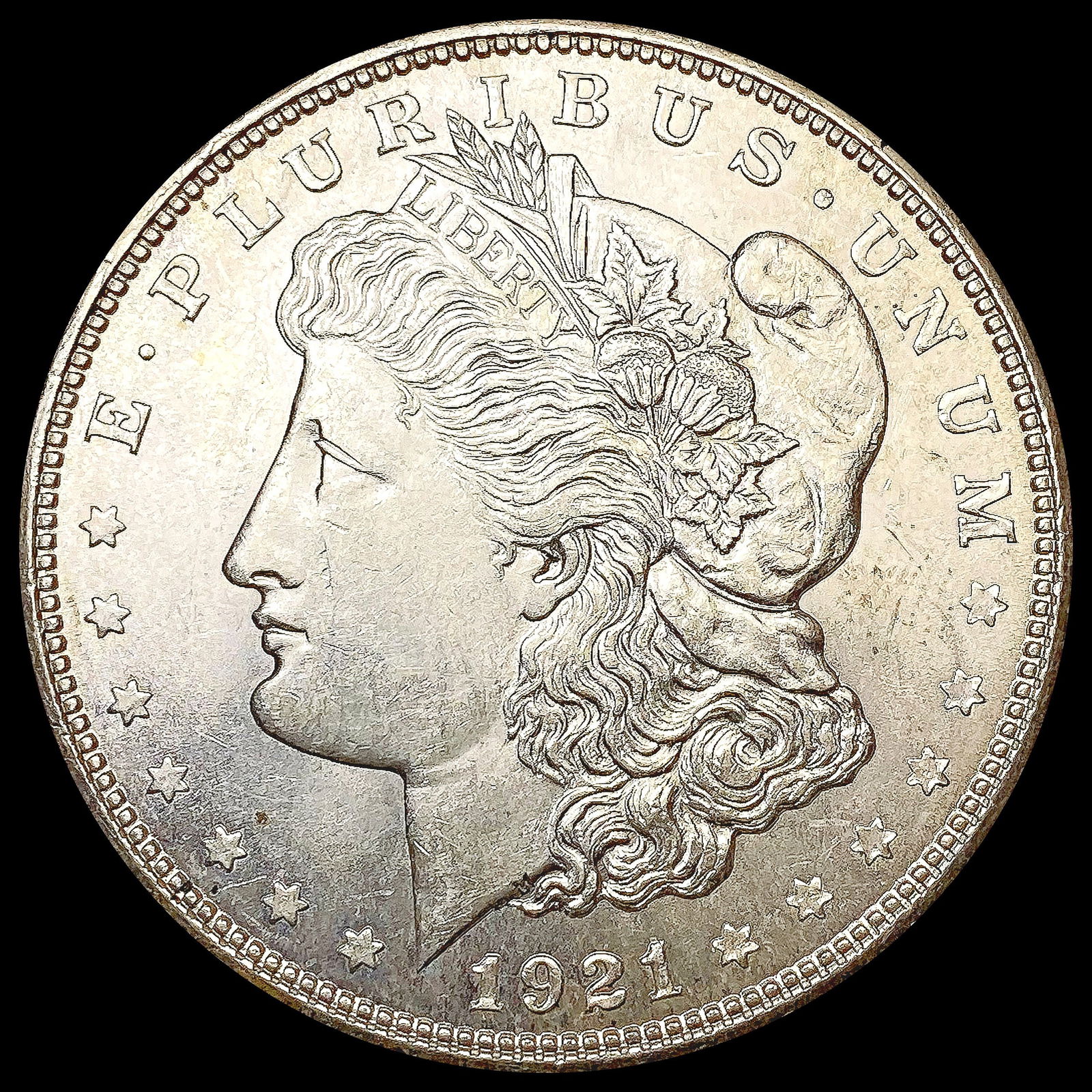 1921-D Morgan Silver Dollar UNCIRCULATED (1 of 2)