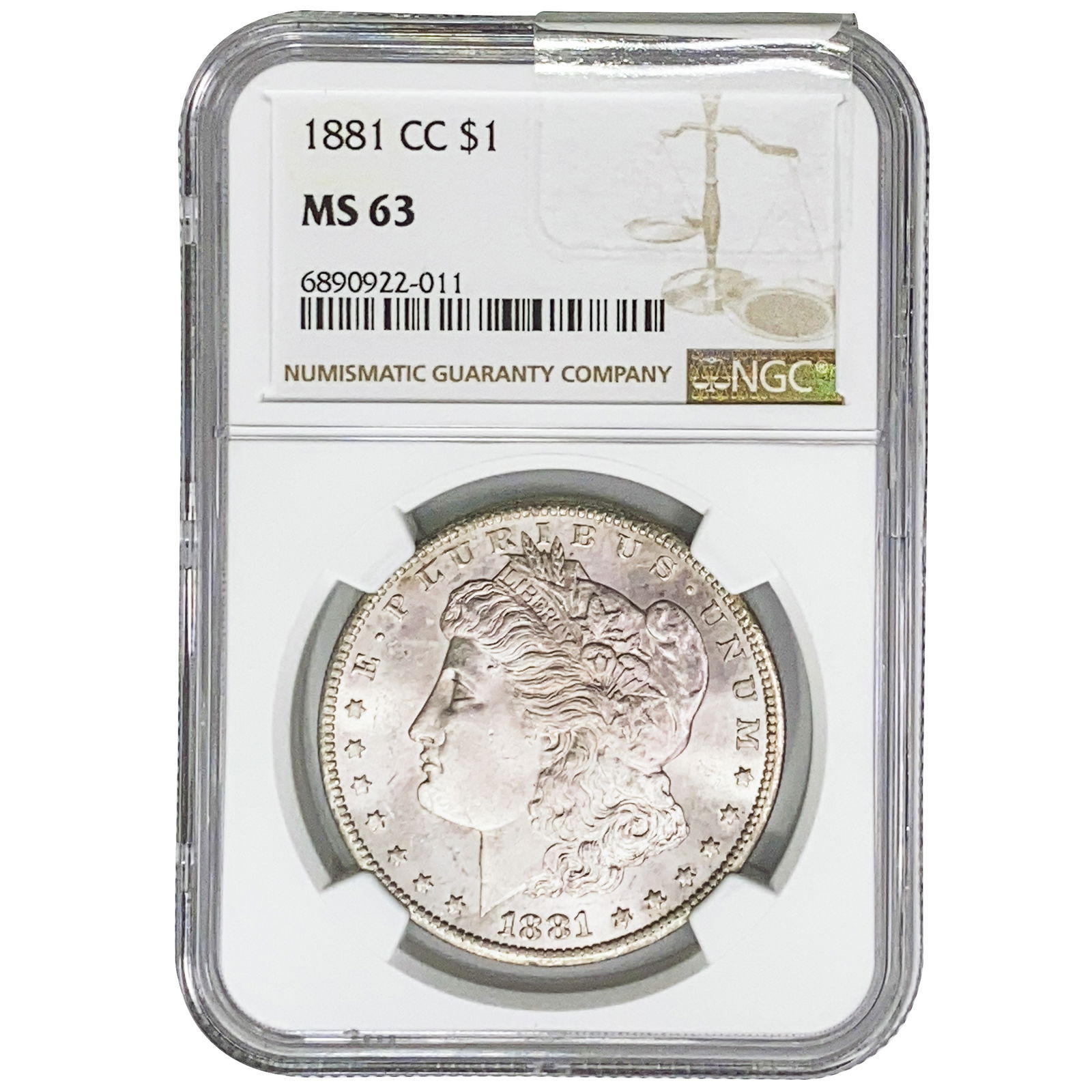 1879-O Morgan Silver Dollar NGC MS62 (1 of 2)