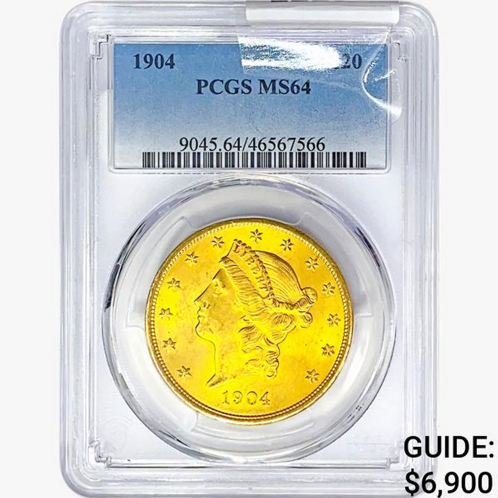 1904 $20 Gold Double Eagle PCGS MS64 (1 of 2)