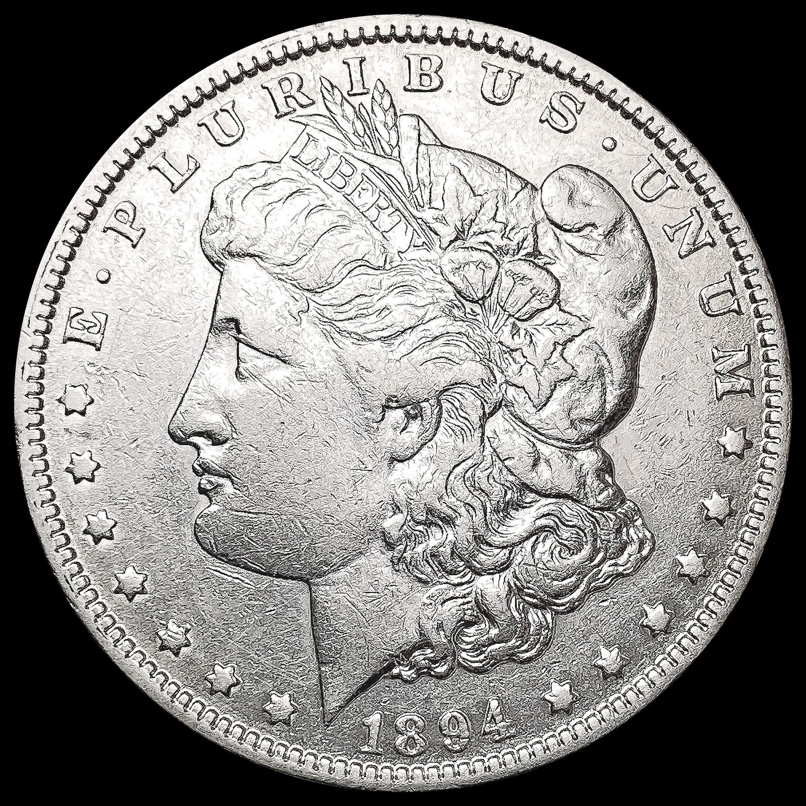 1894-O Morgan Silver Dollar CLOSELY UNCIRCULATED (1 of 2)