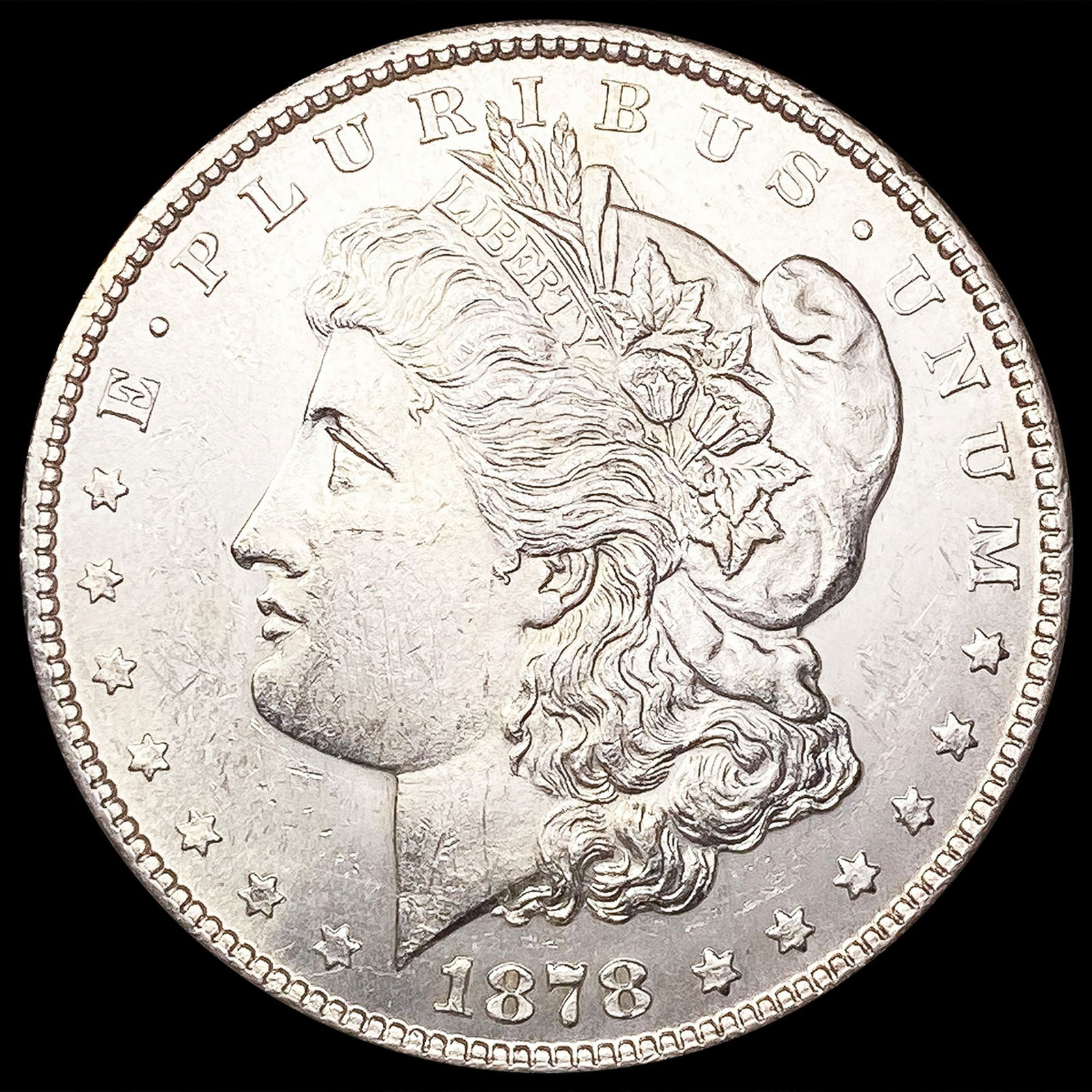 1878-S Morgan Silver Dollar CLOSELY UNCIRCULATED (1 of 2)
