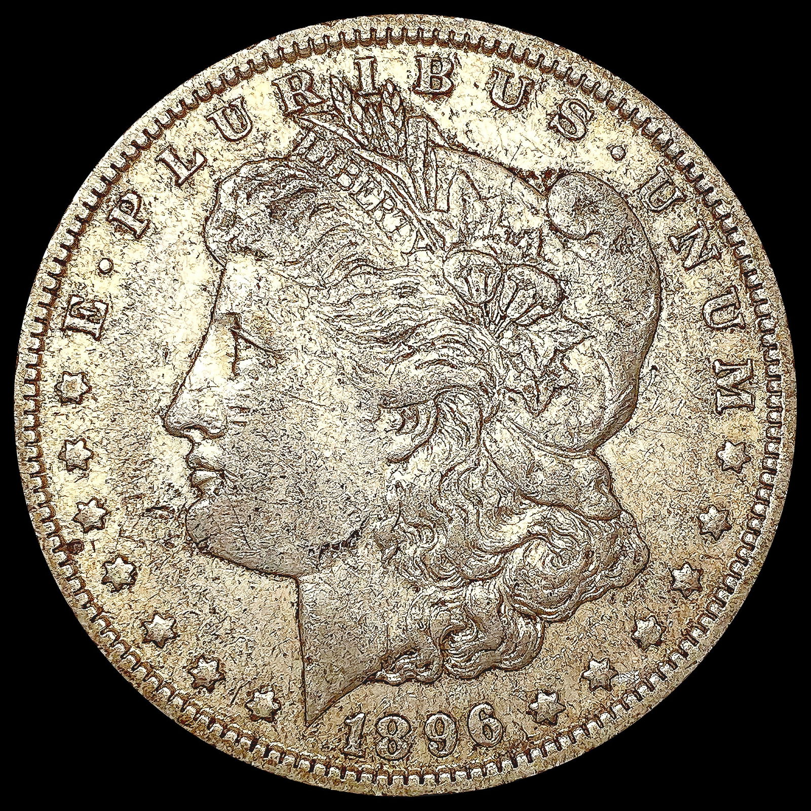 1896-O Morgan Silver Dollar LIGHTLY CIRCULATED (1 of 2)