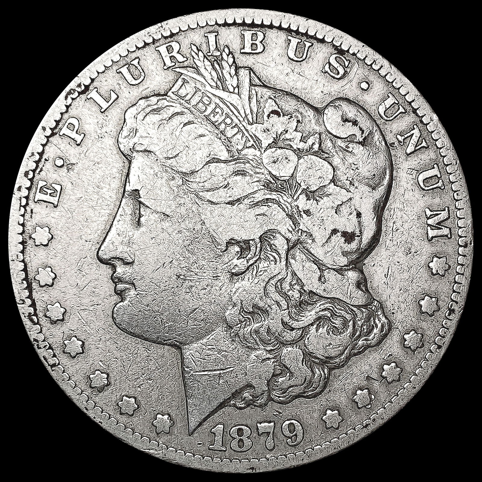 1879-CC Morgan Silver Dollar NICELY CIRCULATED (1 of 2)