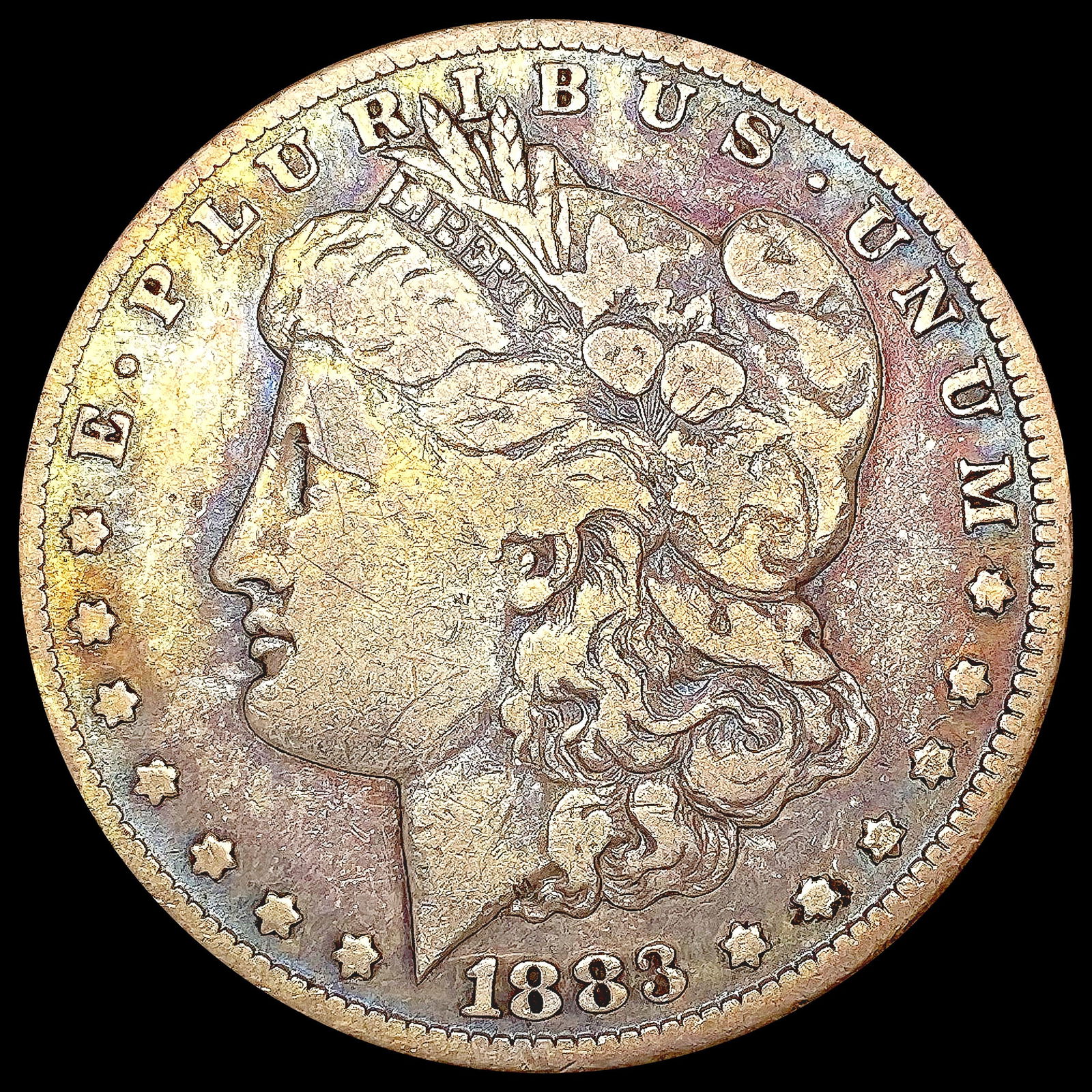 1883-CC Morgan Silver Dollar NICELY CIRCULATED (1 of 2)