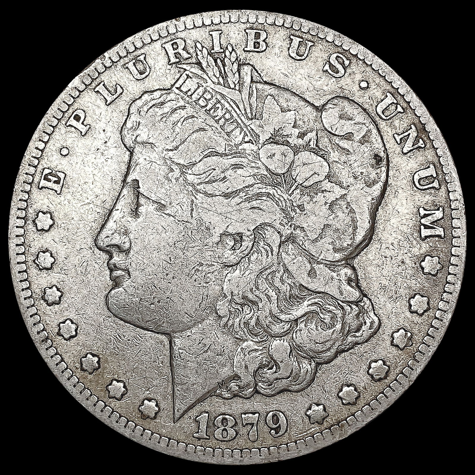 1879-CC Morgan Silver Dollar LIGHTLY CIRCULATED (1 of 2)