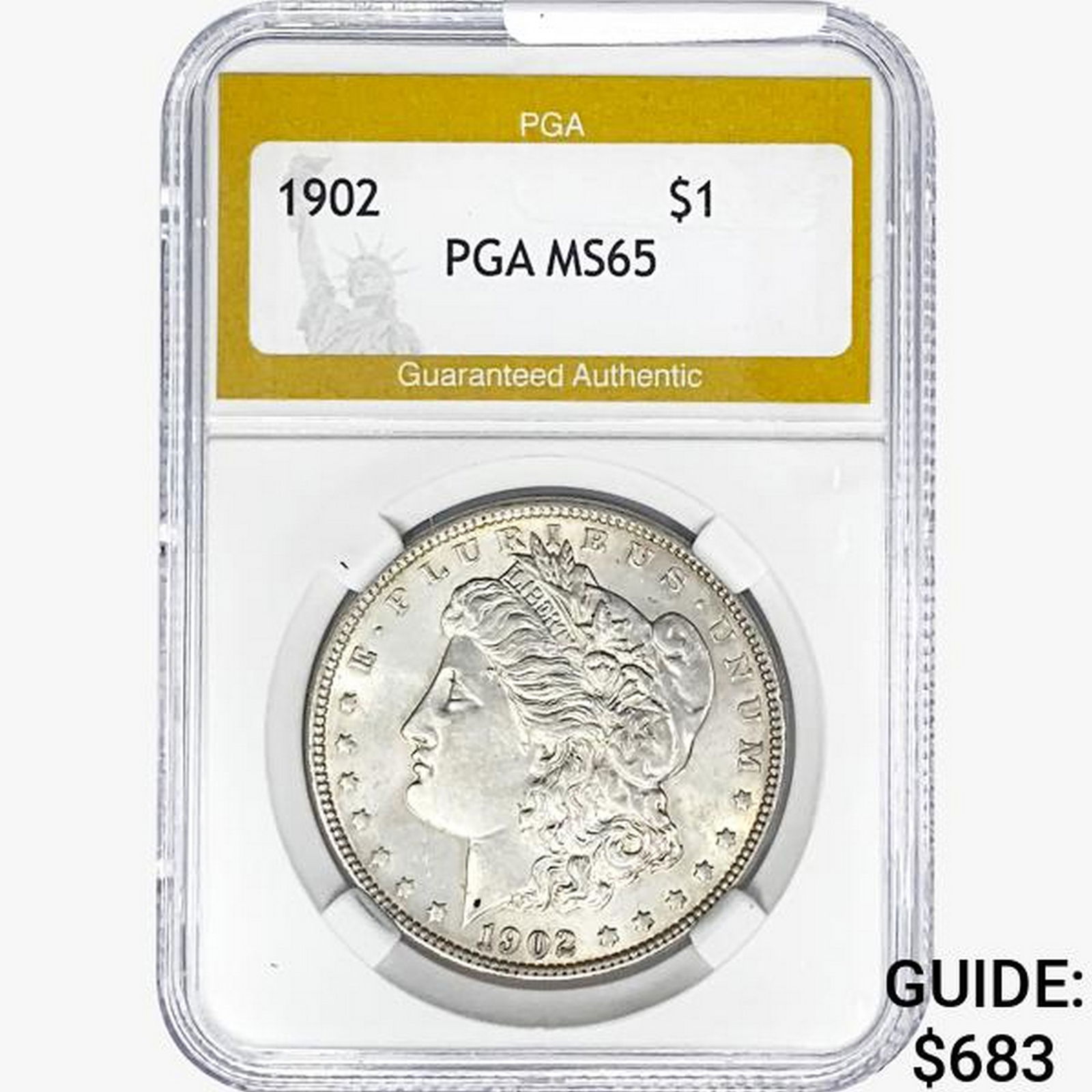 1902 Morgan Silver Dollar PGA MS65 (1 of 2)