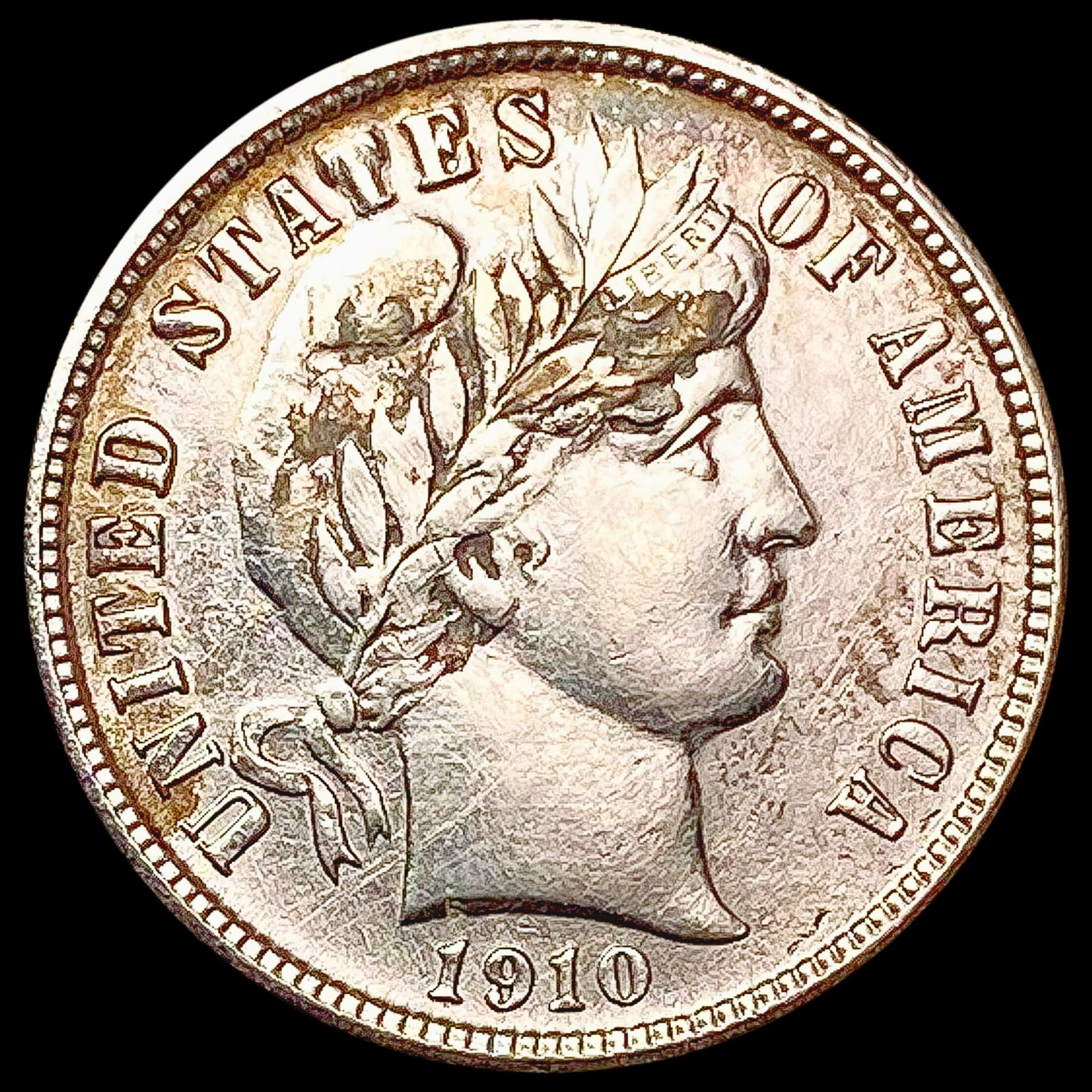 1910-D Barber Dime UNCIRCULATED (1 of 2)