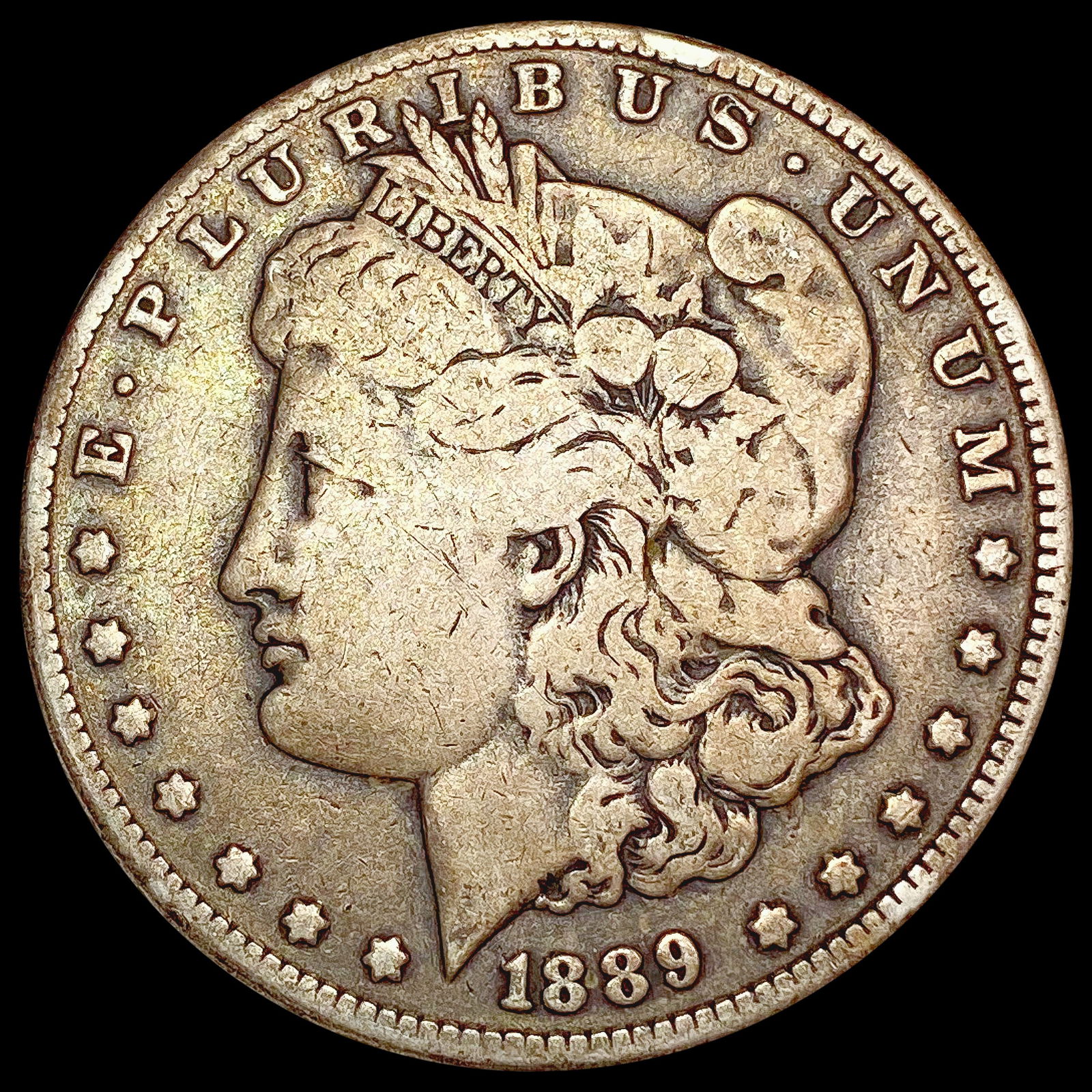 1889-S Morgan Silver Dollar LIGHTLY CIRCULATED (1 of 2)