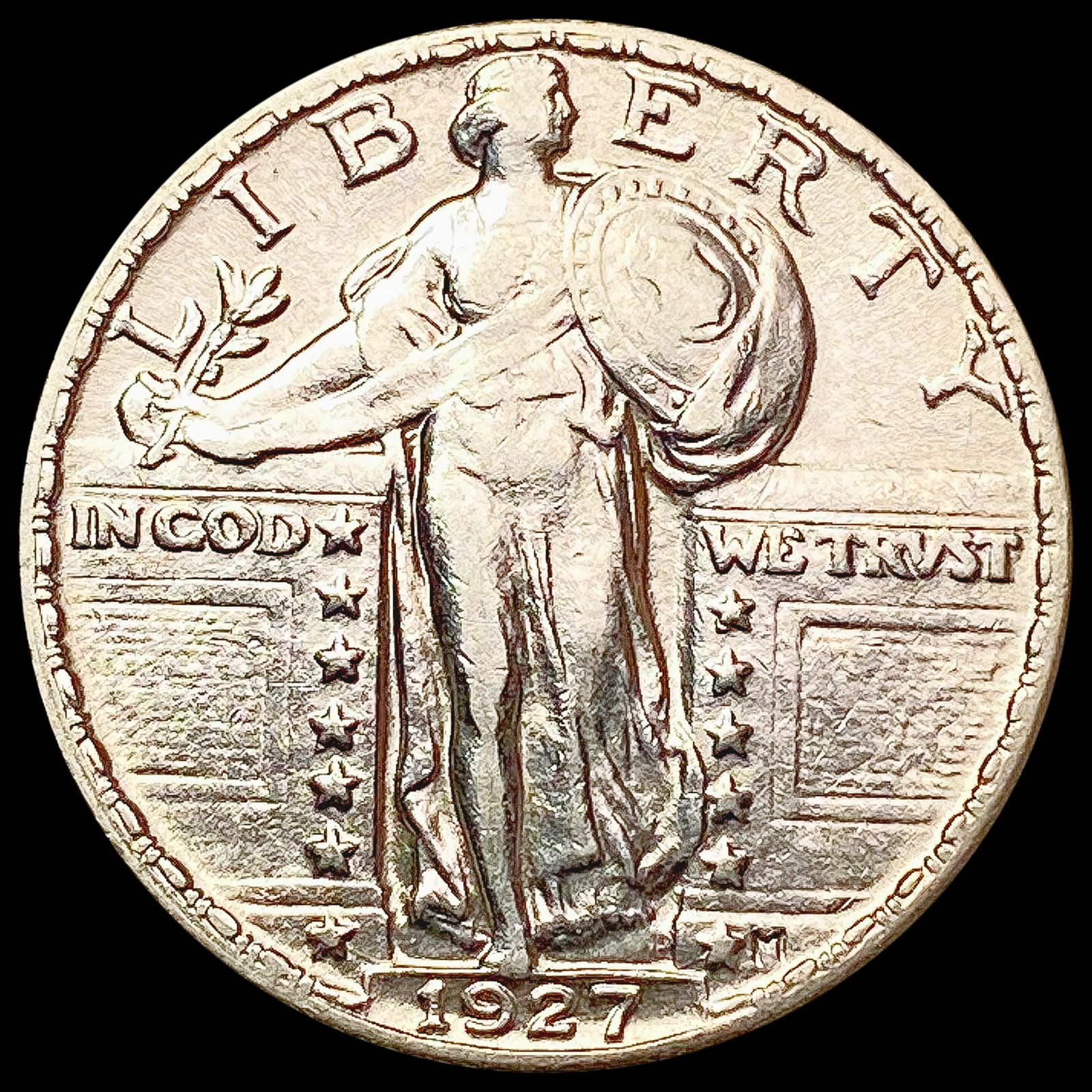 1927 Standing Liberty Quarter CLOSELY UNCIRCULATED (1 of 2)