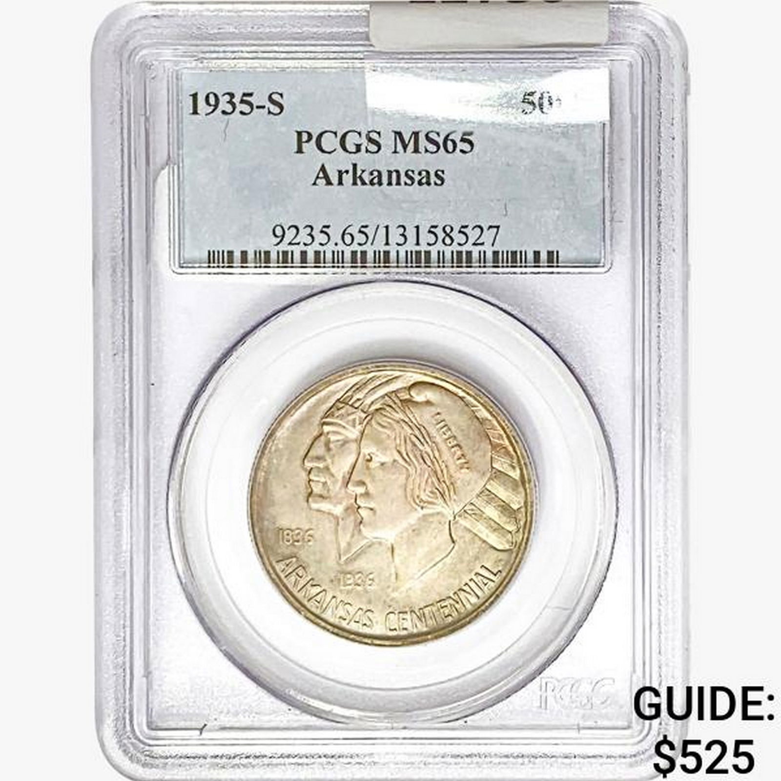 1935-S Arkansas Half Dollar PCGS MS65 (1 of 2)