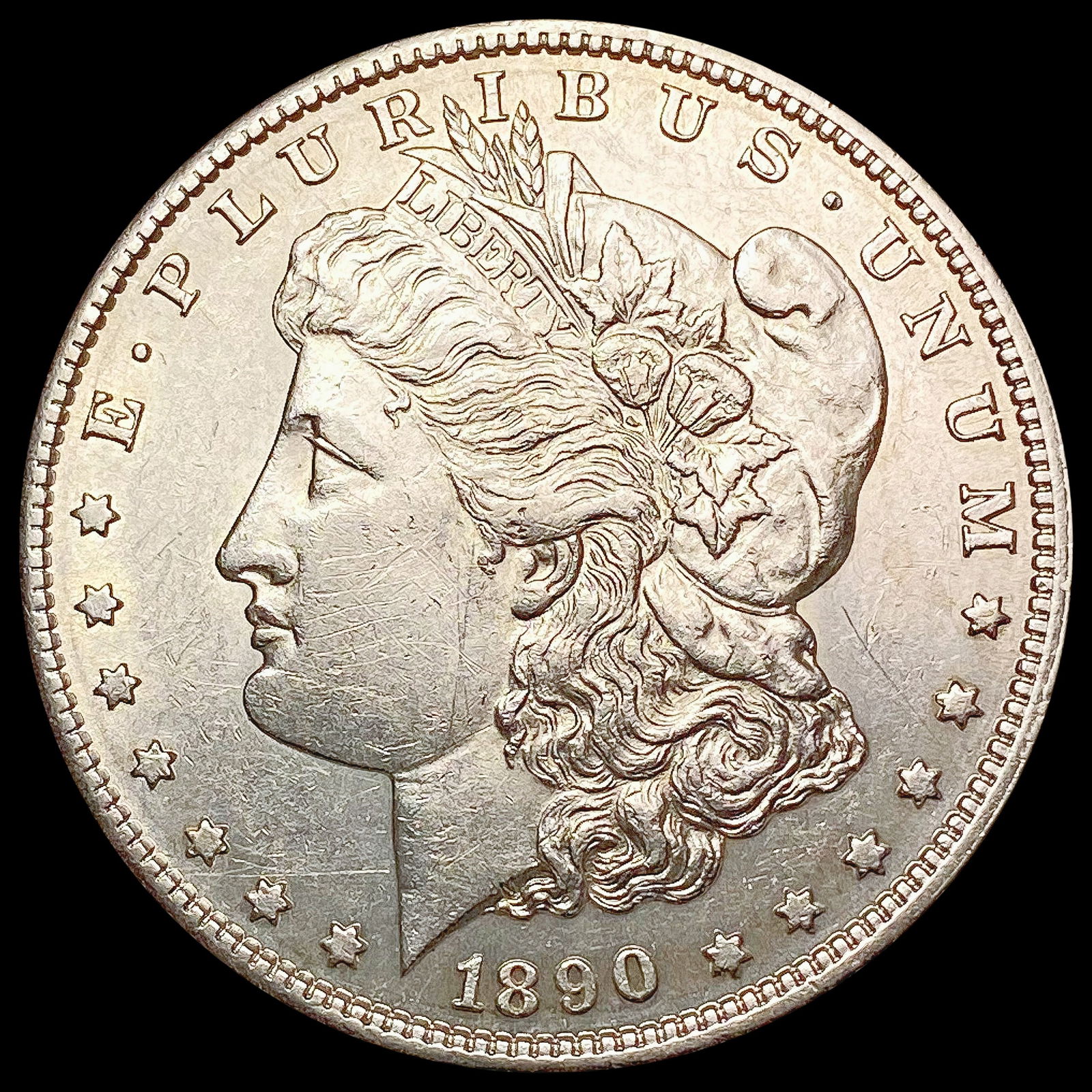1890-S Morgan Silver Dollar CHOICE AU (1 of 2)
