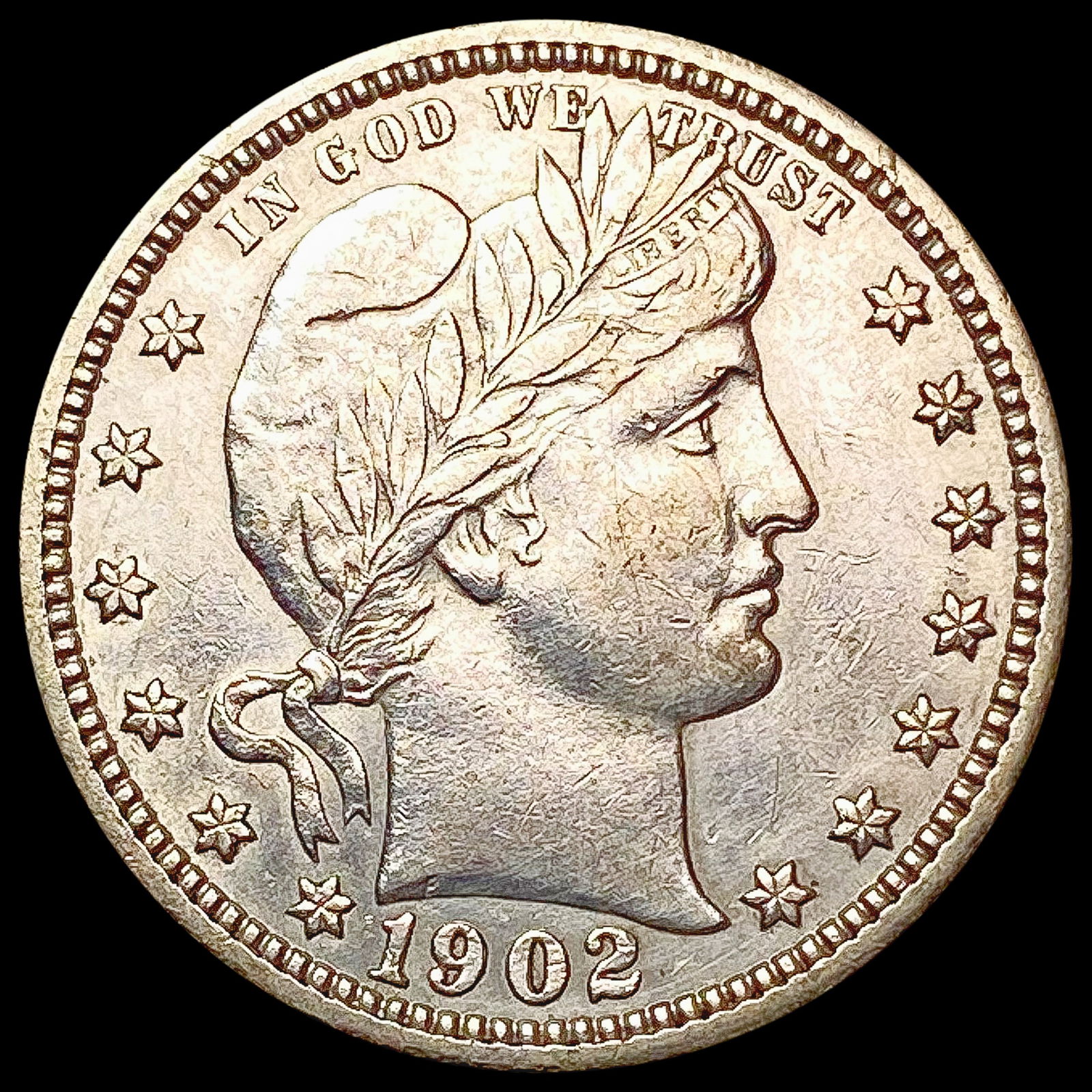 1902 Barber Quarter CLOSELY UNCIRCULATED (1 of 2)
