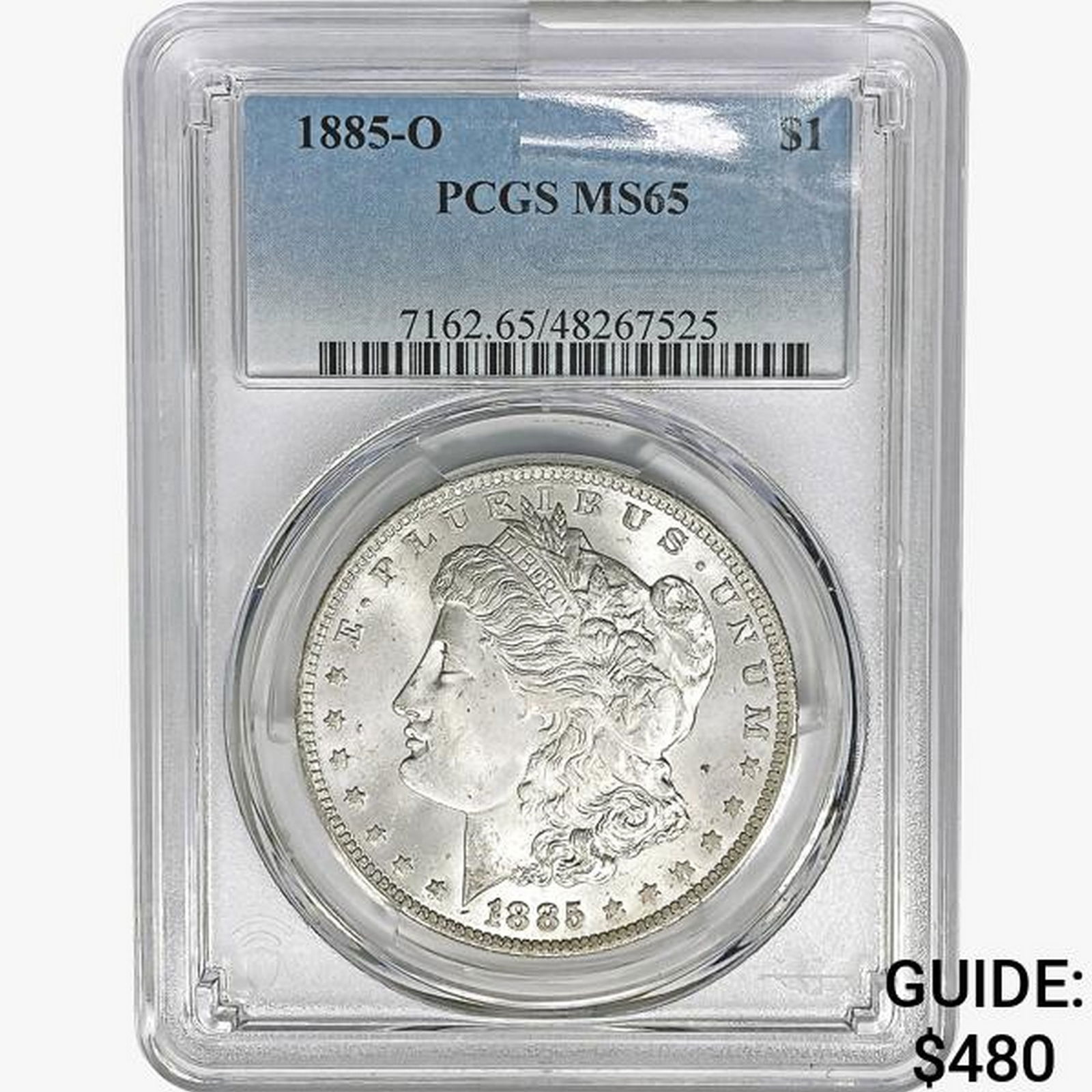 1885-O Morgan Silver Dollar PCGS MS65 (1 of 2)