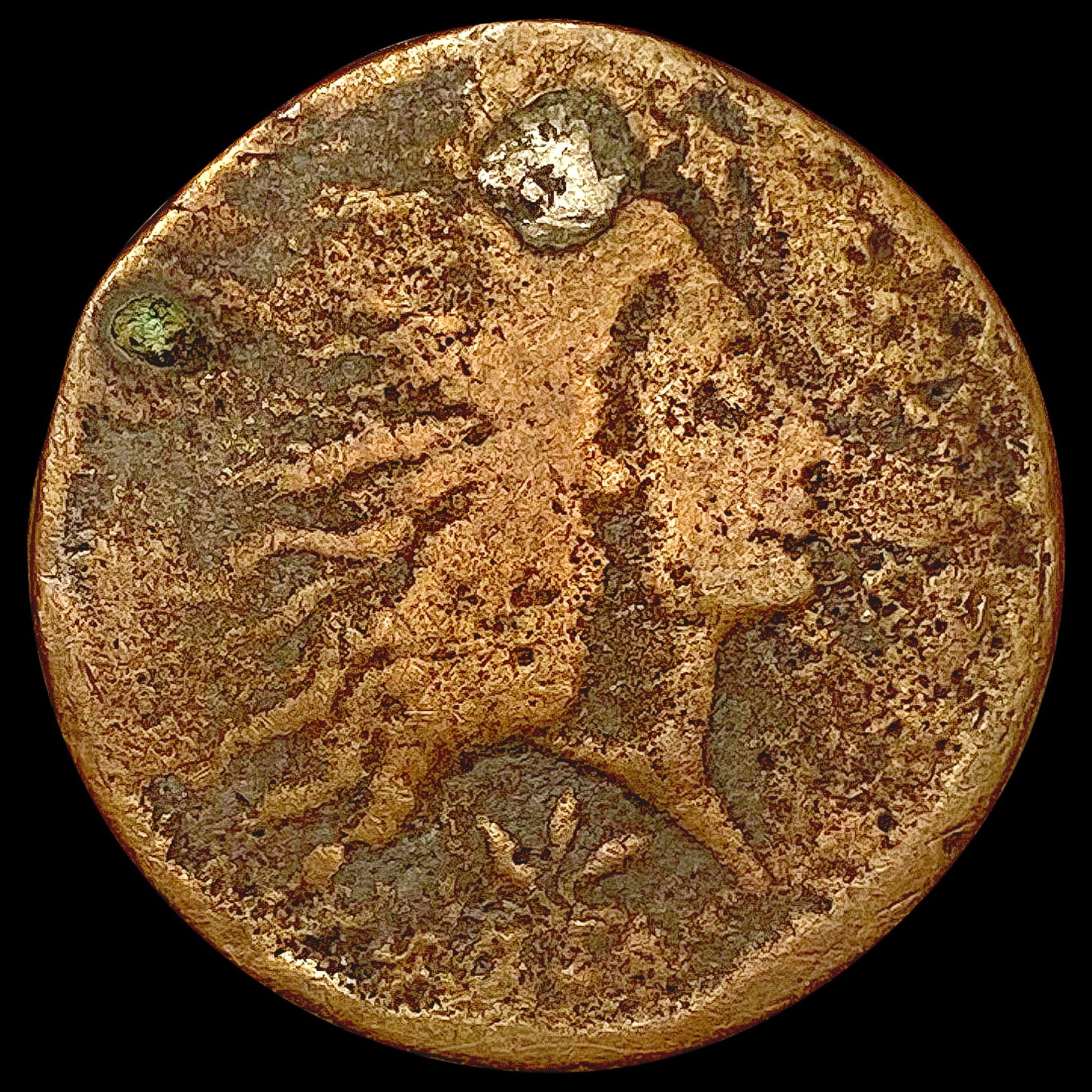 1793 Flowing Hair Large Cent NICELY CIRCULATED (1 of 2)