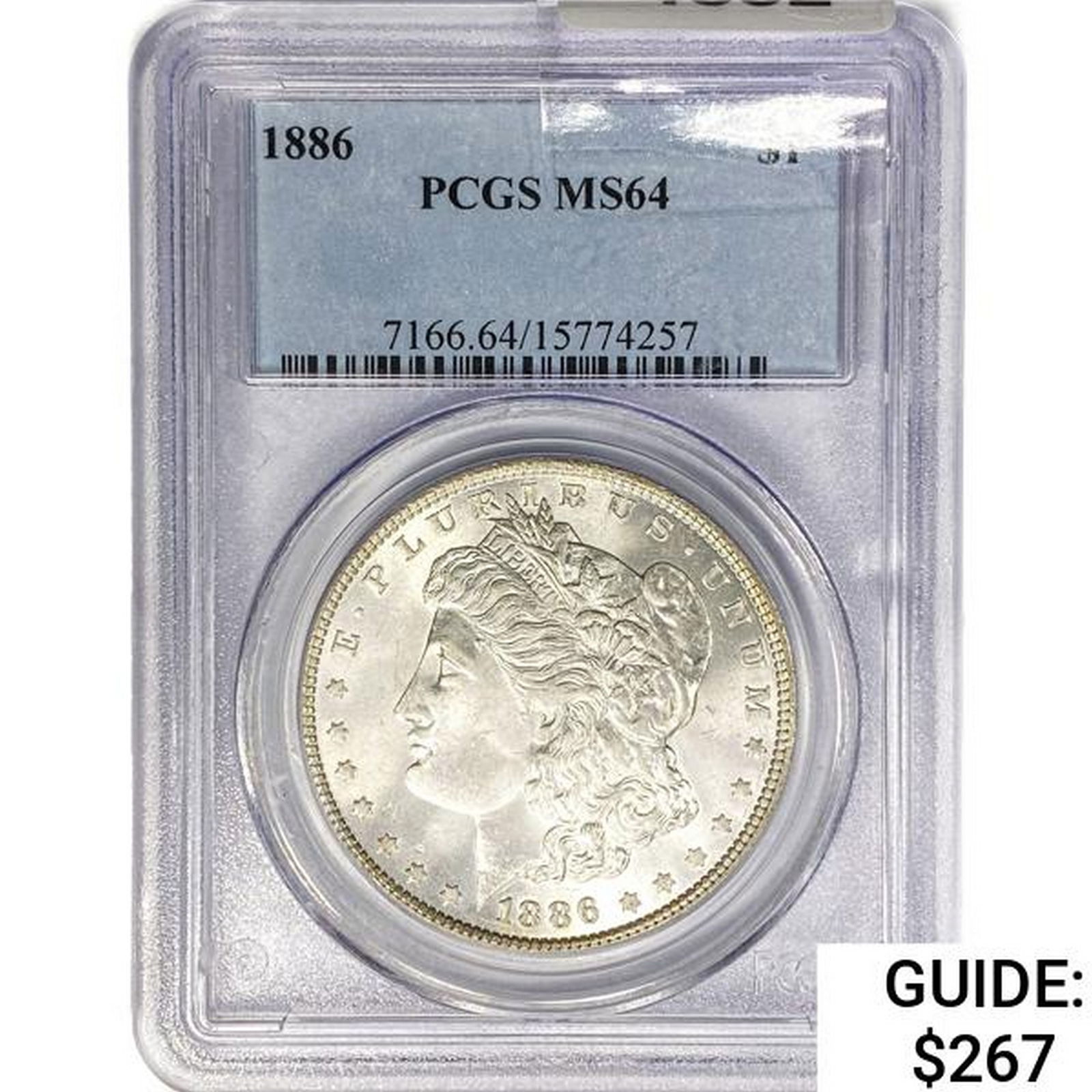 1886 Morgan Silver Dollar PCGS MS64 (1 of 2)