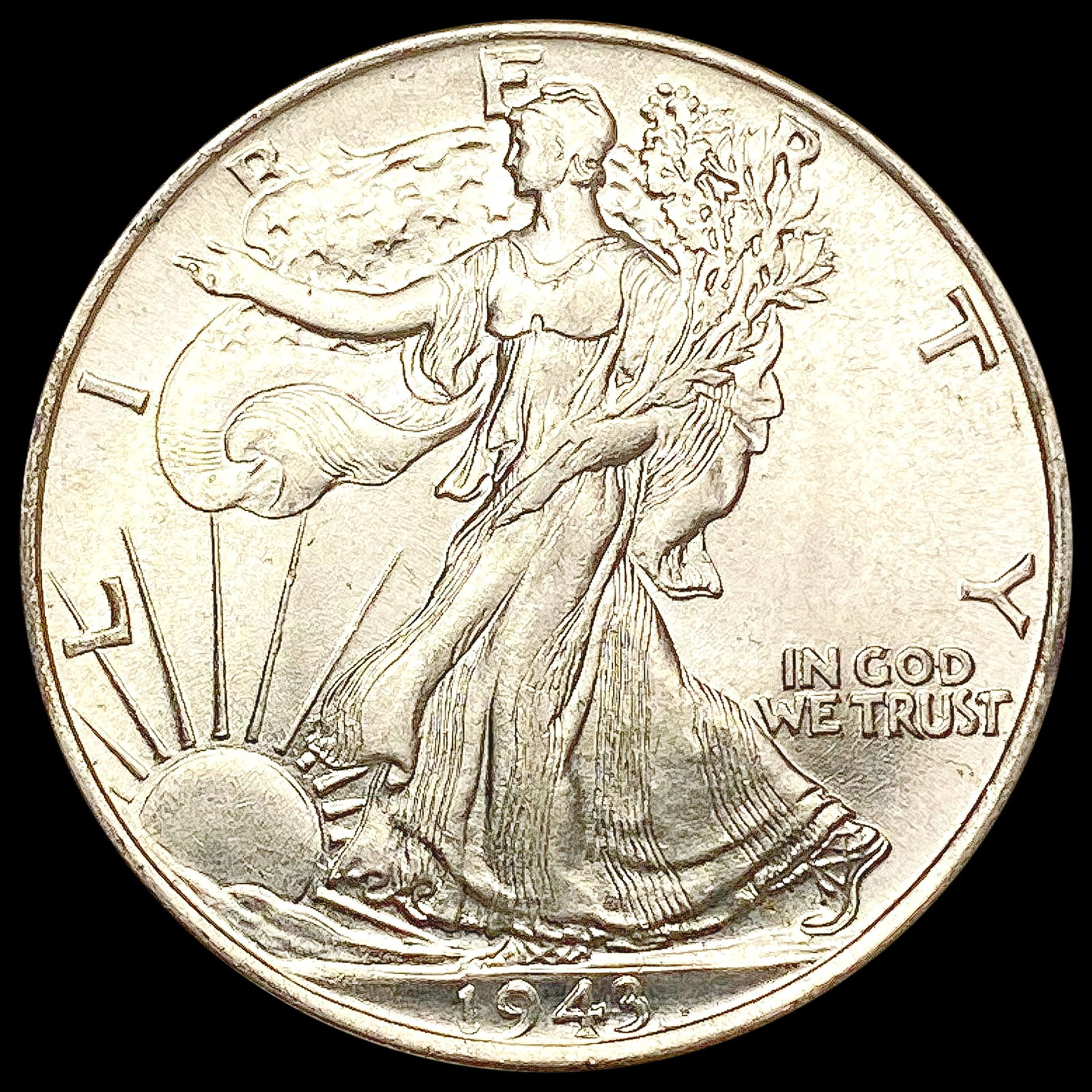 1943 Walking Liberty Half Dollar UNCIRCULATED (1 of 2)