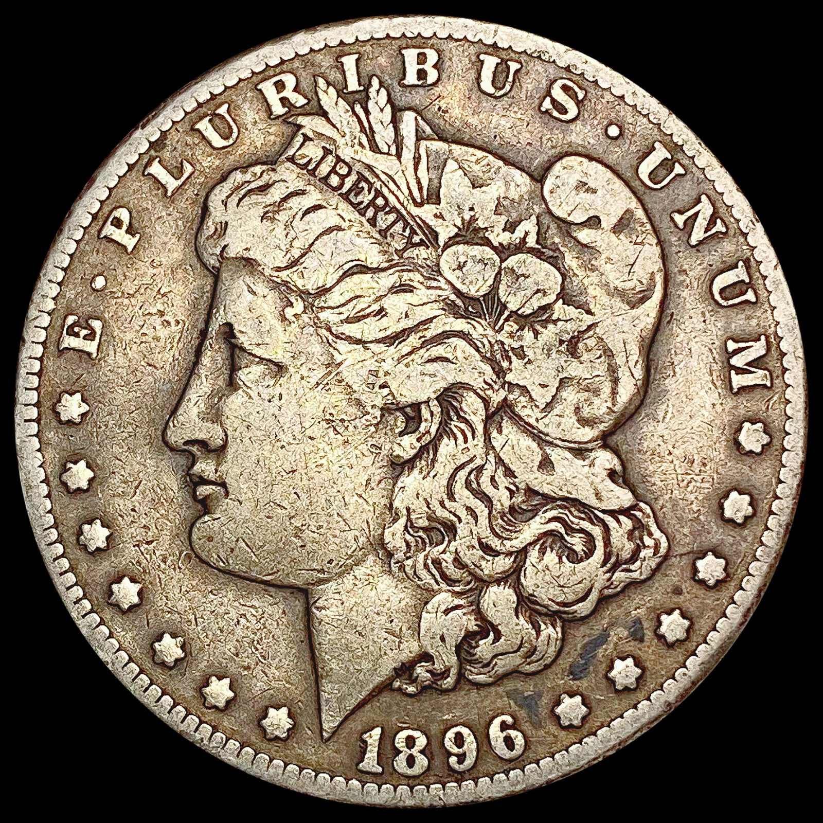 1896-S Morgan Silver Dollar LIGHTLY CIRCULATED (1 of 2)