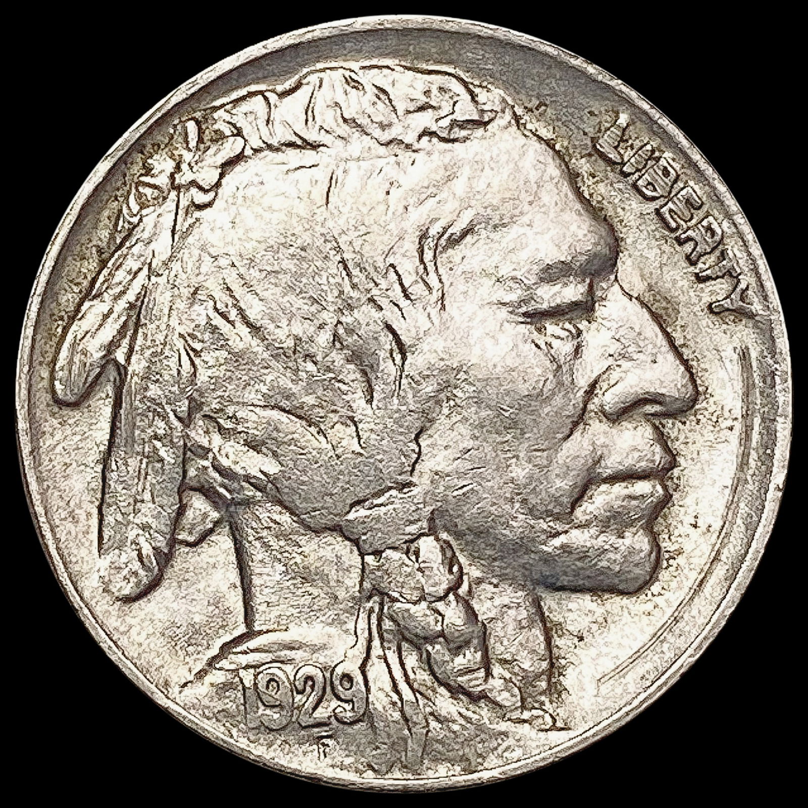 1929 Buffalo Nickel GEM BU (1 of 2)