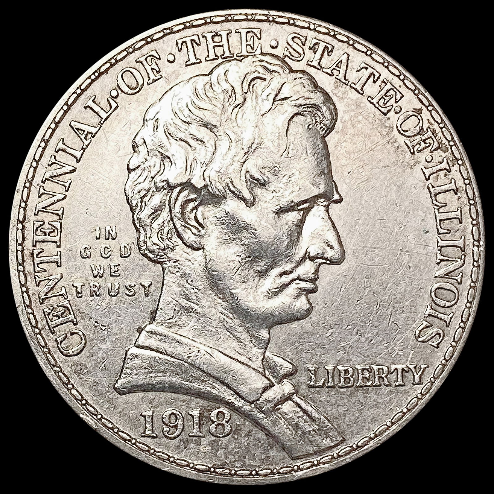 1918 Illinois Half Dollar UNCIRCULATED (1 of 2)