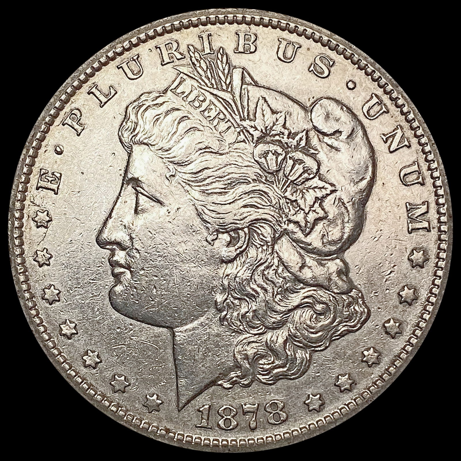 1878-CC Morgan Silver Dollar CLOSELY UNCIRCULATED (1 of 2)