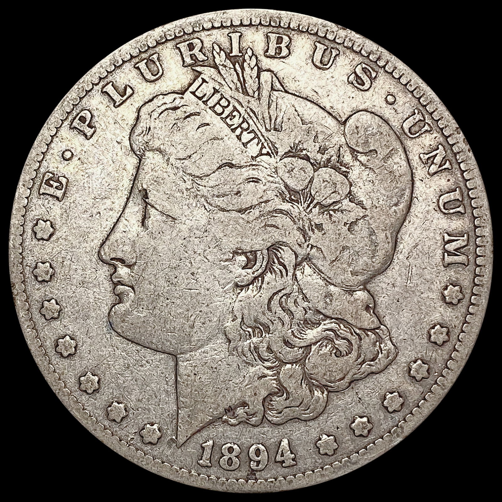 1894-S Morgan Silver Dollar LIGHTLY CIRCULATED (1 of 2)