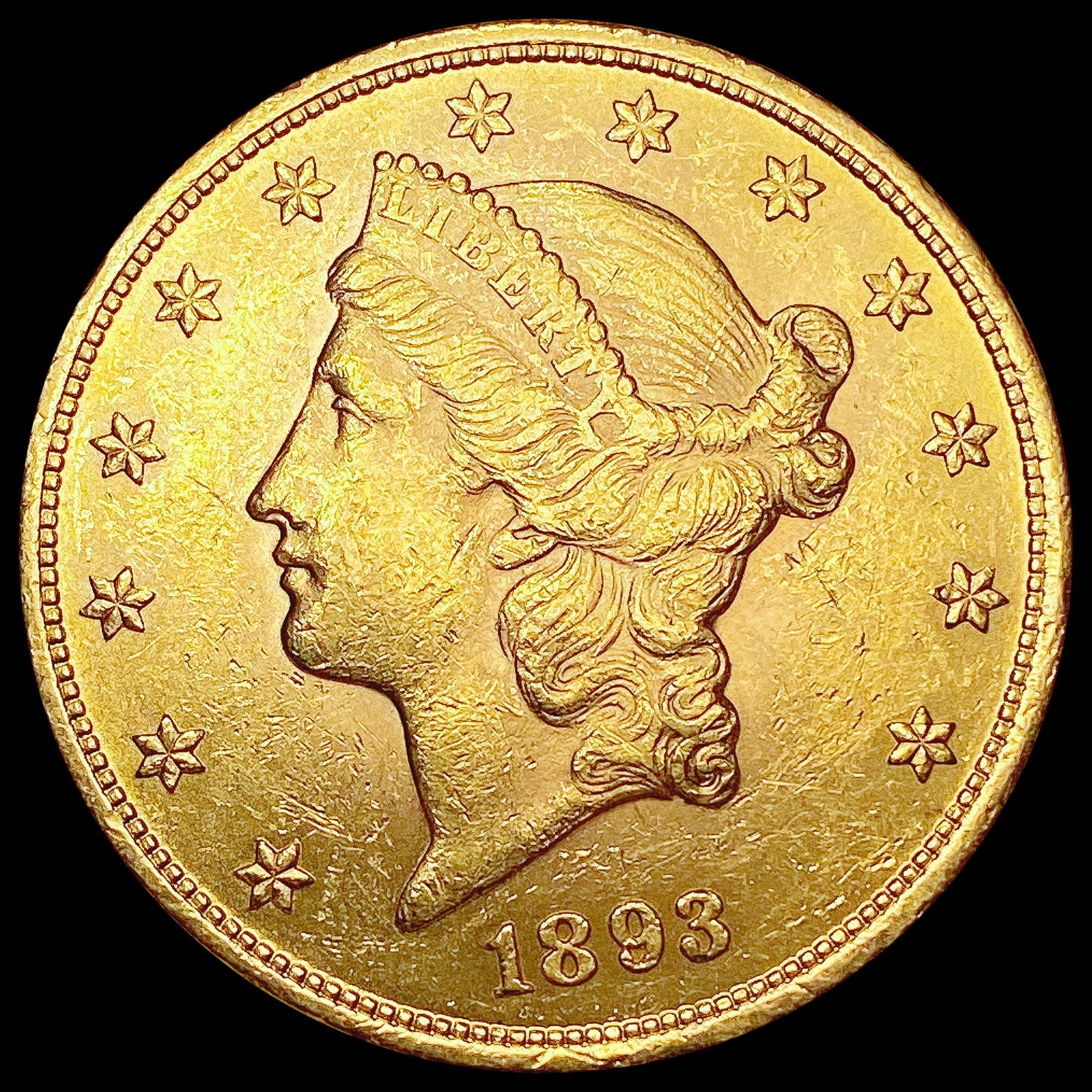 1893 $20 Gold Double Eagle UNCIRCULATED (1 of 2)