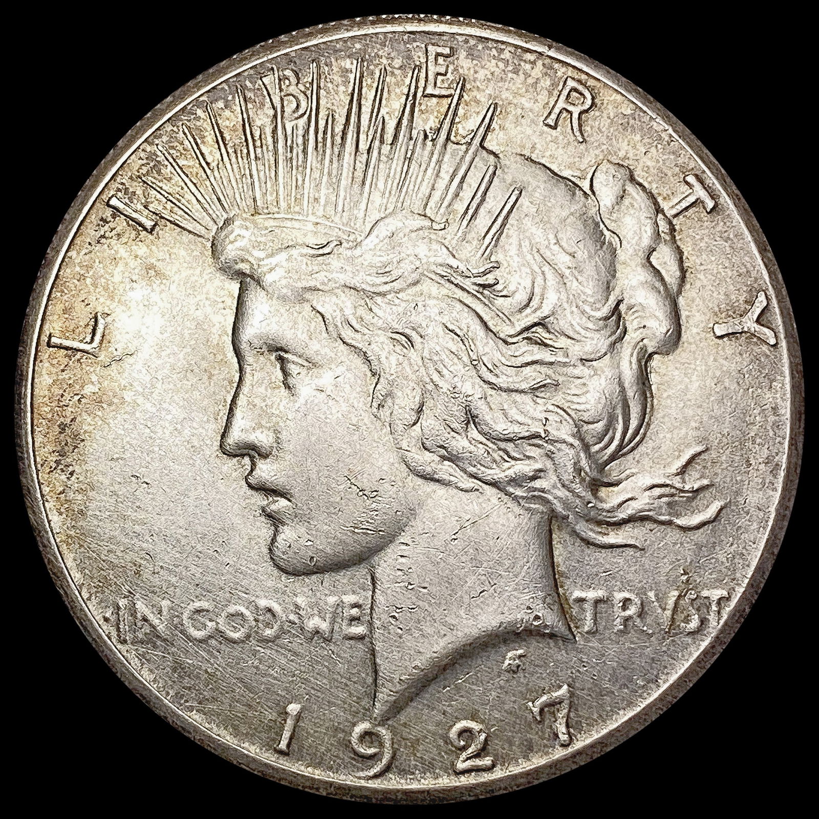 1927 Silver Peace Dollar CLOSELY UNCIRCULATED (1 of 2)