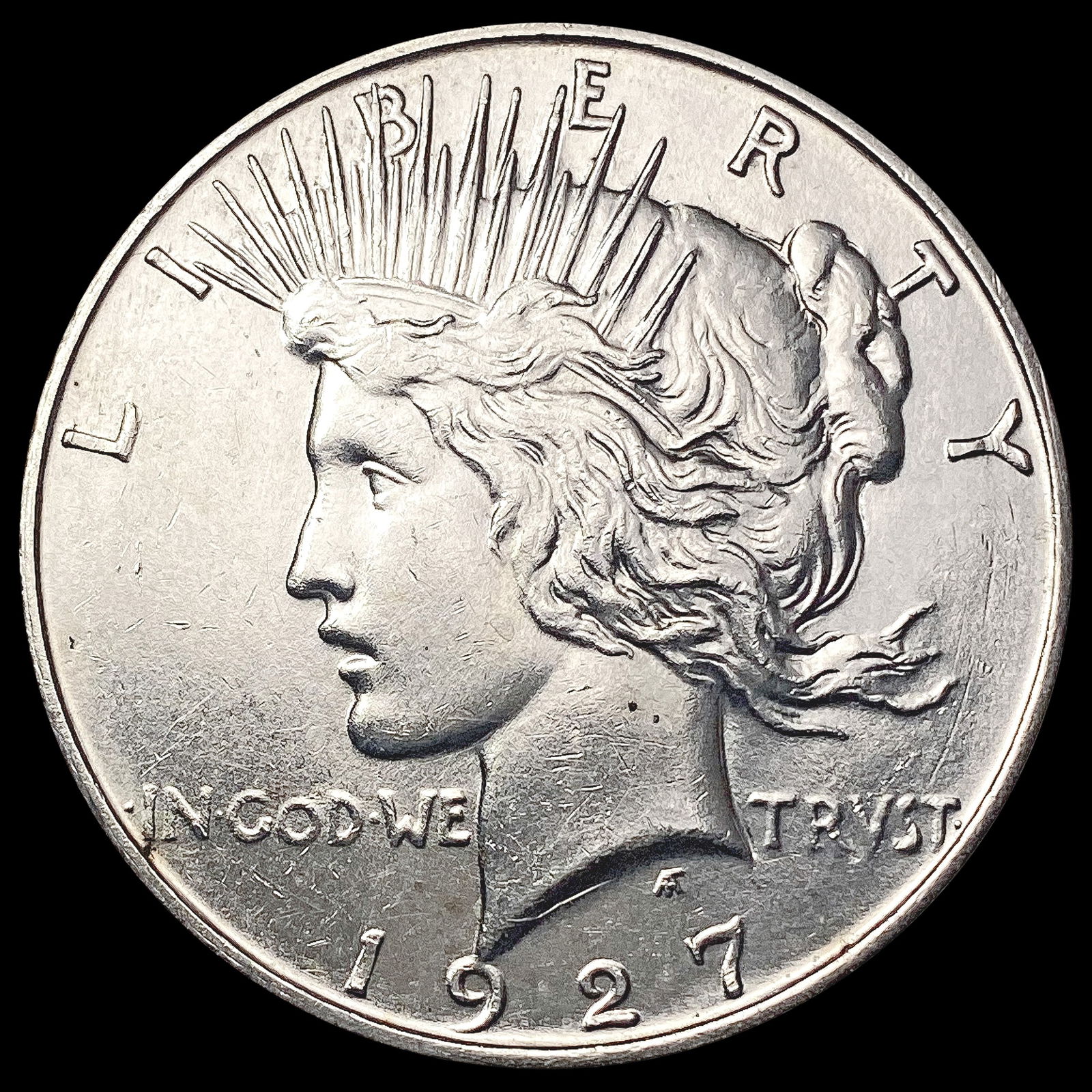 1927-D Silver Peace Dollar UNCIRCULATED (1 of 2)