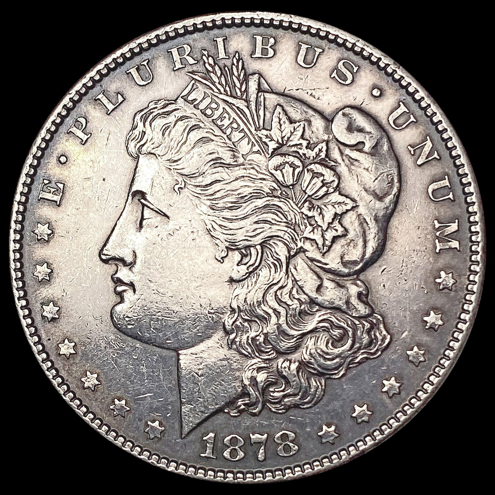 1878-S Morgan Silver Dollar CLOSELY UNCIRCULATED (1 of 2)