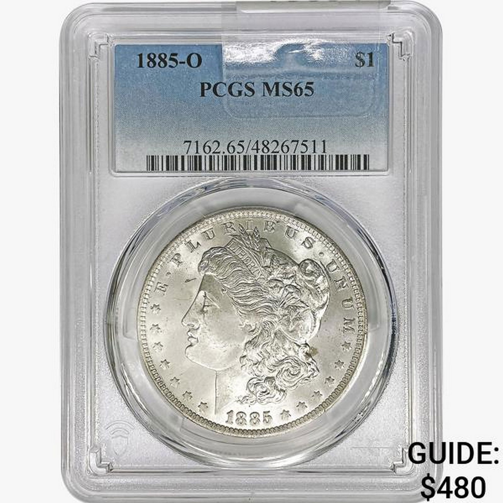 1885-O Morgan Silver Dollar PCGS MS65 (1 of 2)