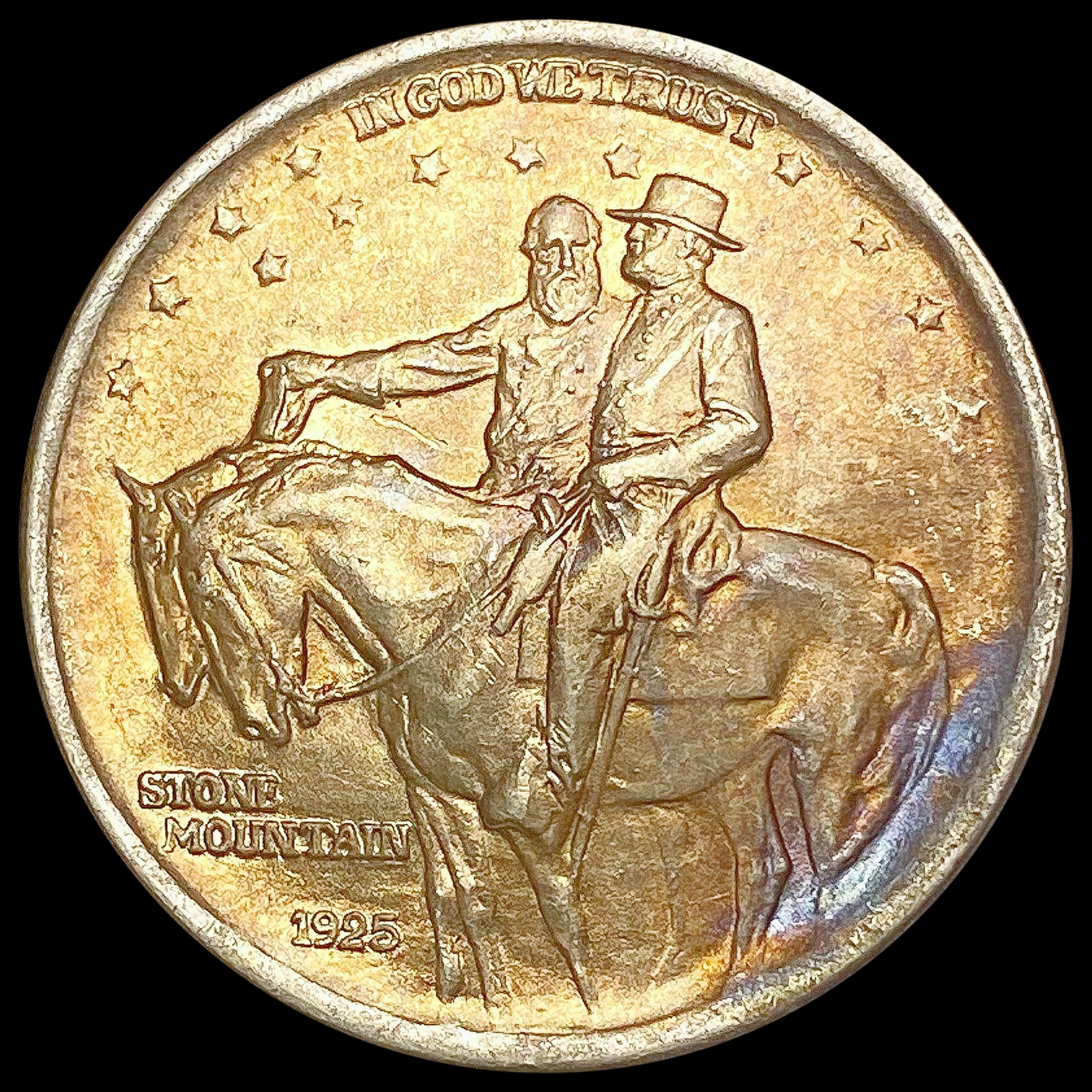 1925 Stone Mountain Half Dollar CHOICE AU (1 of 2)
