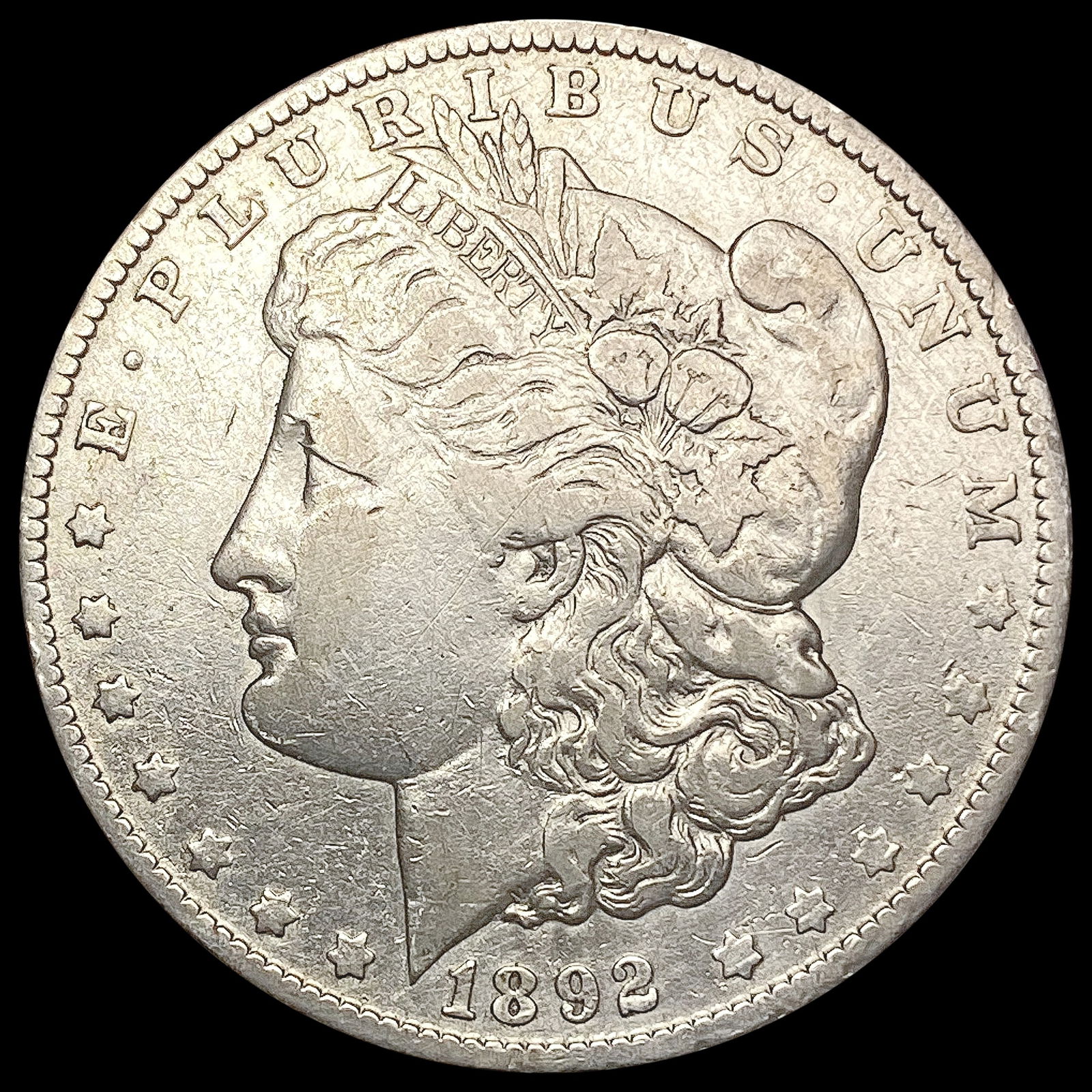 1892-O Morgan Silver Dollar LIGHTLY CIRCULATED (1 of 2)