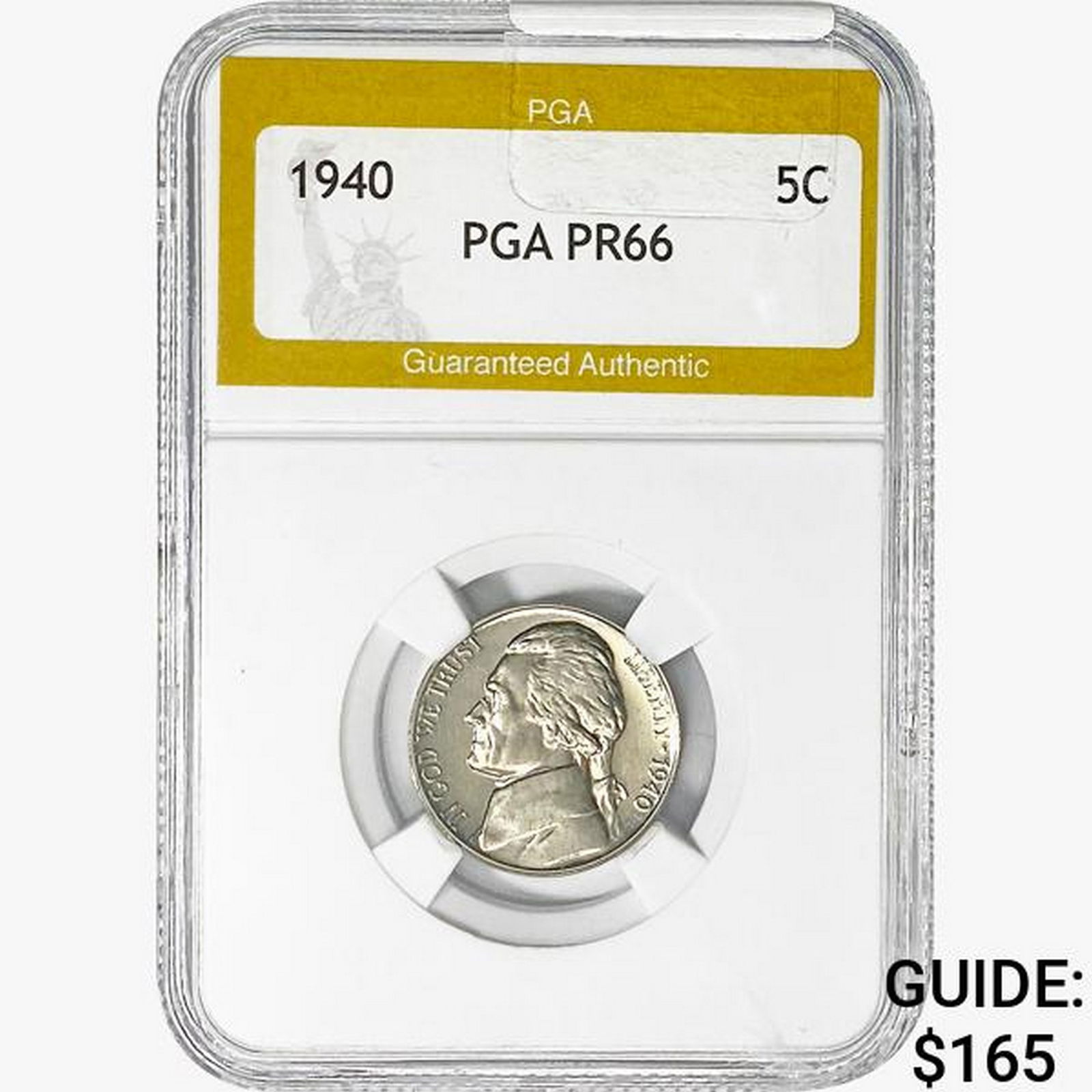 1940 Jefferson Nickel PGA PR66 (1 of 2)