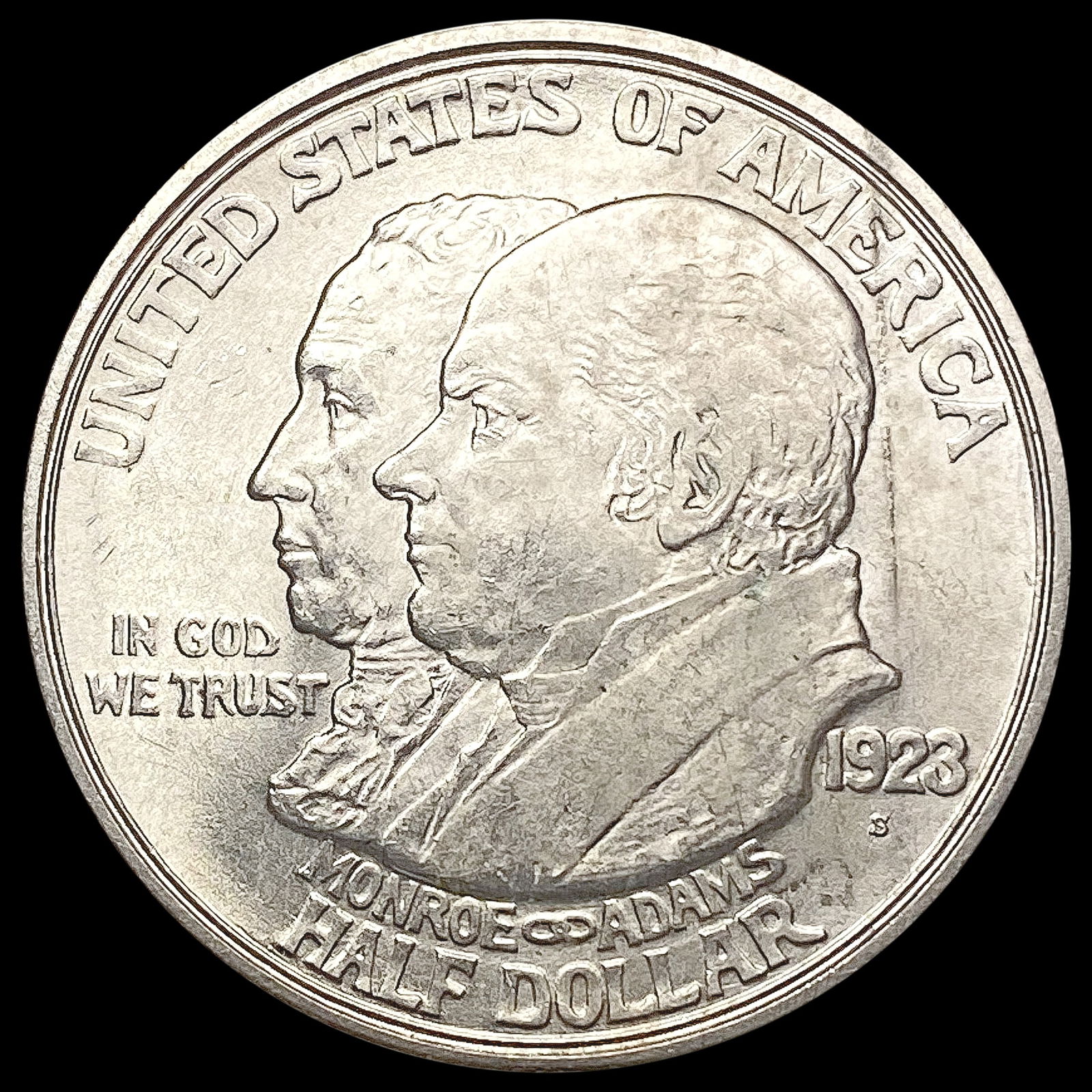 1923-S Monroe Half Dollar UNCIRCULATED (1 of 2)