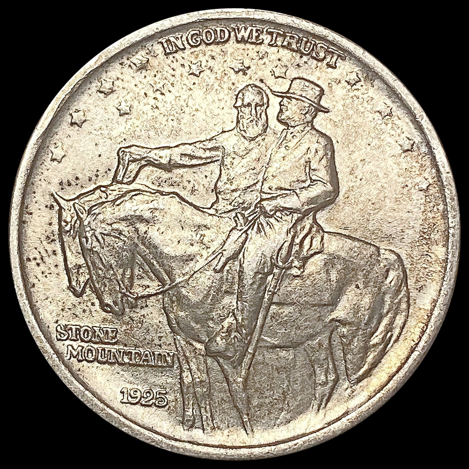 1925 Stone Mountain Half Dollar CHOICE AU (1 of 2)