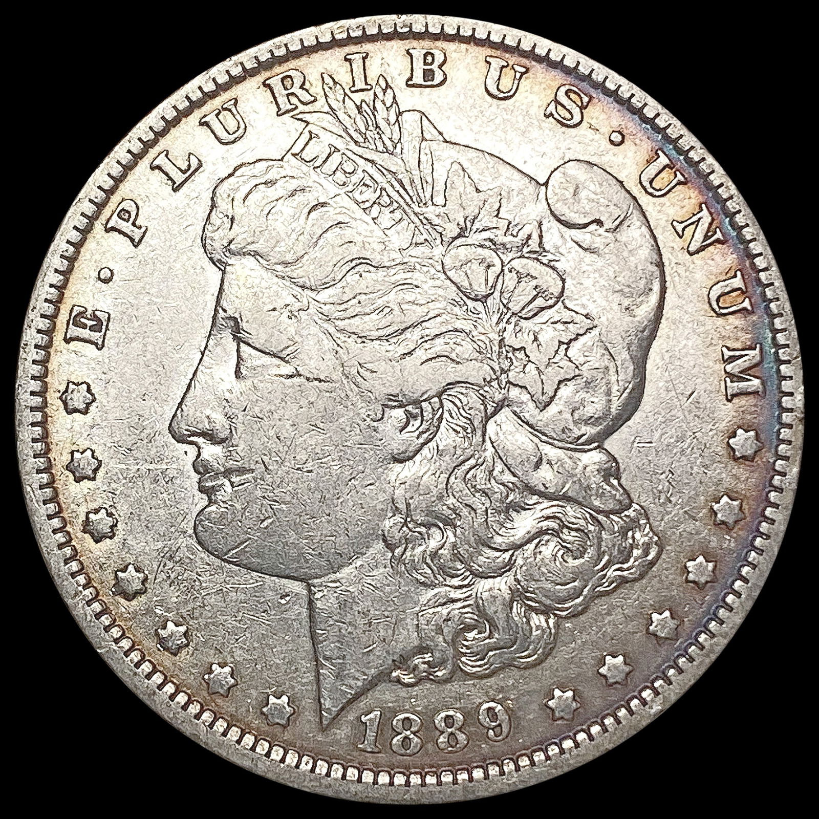 1889-O Morgan Silver Dollar NEARLY UNCIRCULATED (1 of 2)