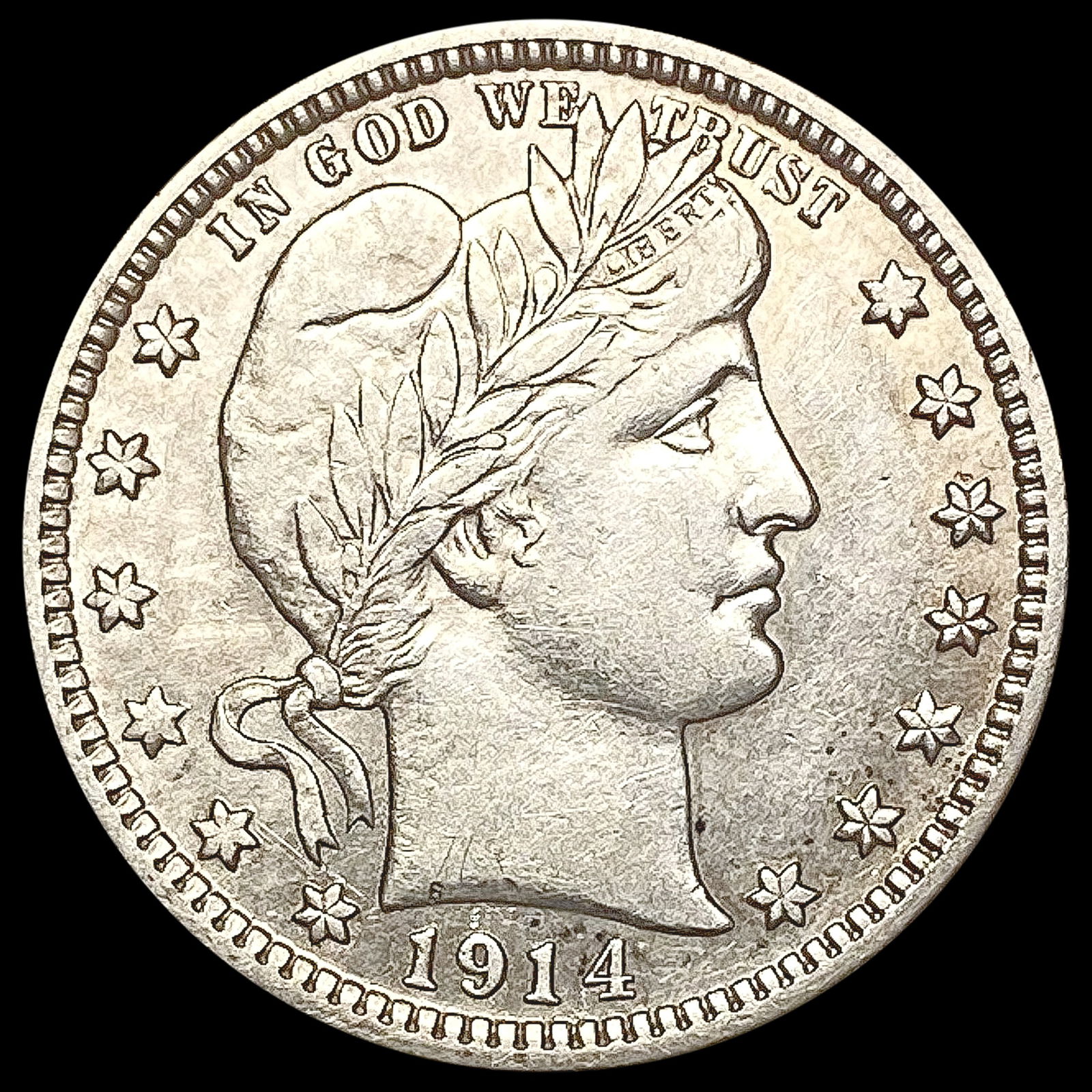 1914-D Barber Quarter CHOICE AU (1 of 2)