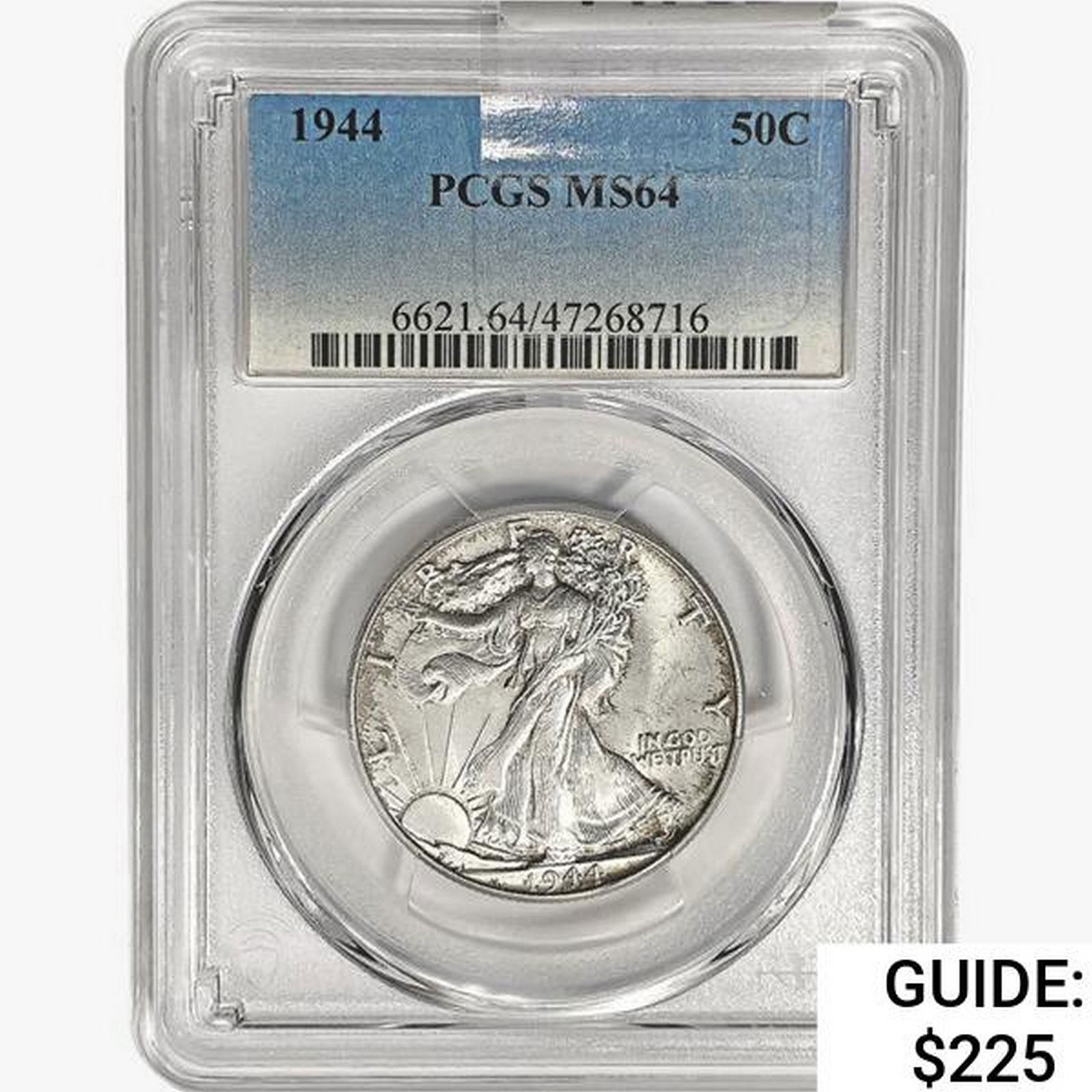 1944 Walking Liberty Half Dollar PCGS MS64 (1 of 2)