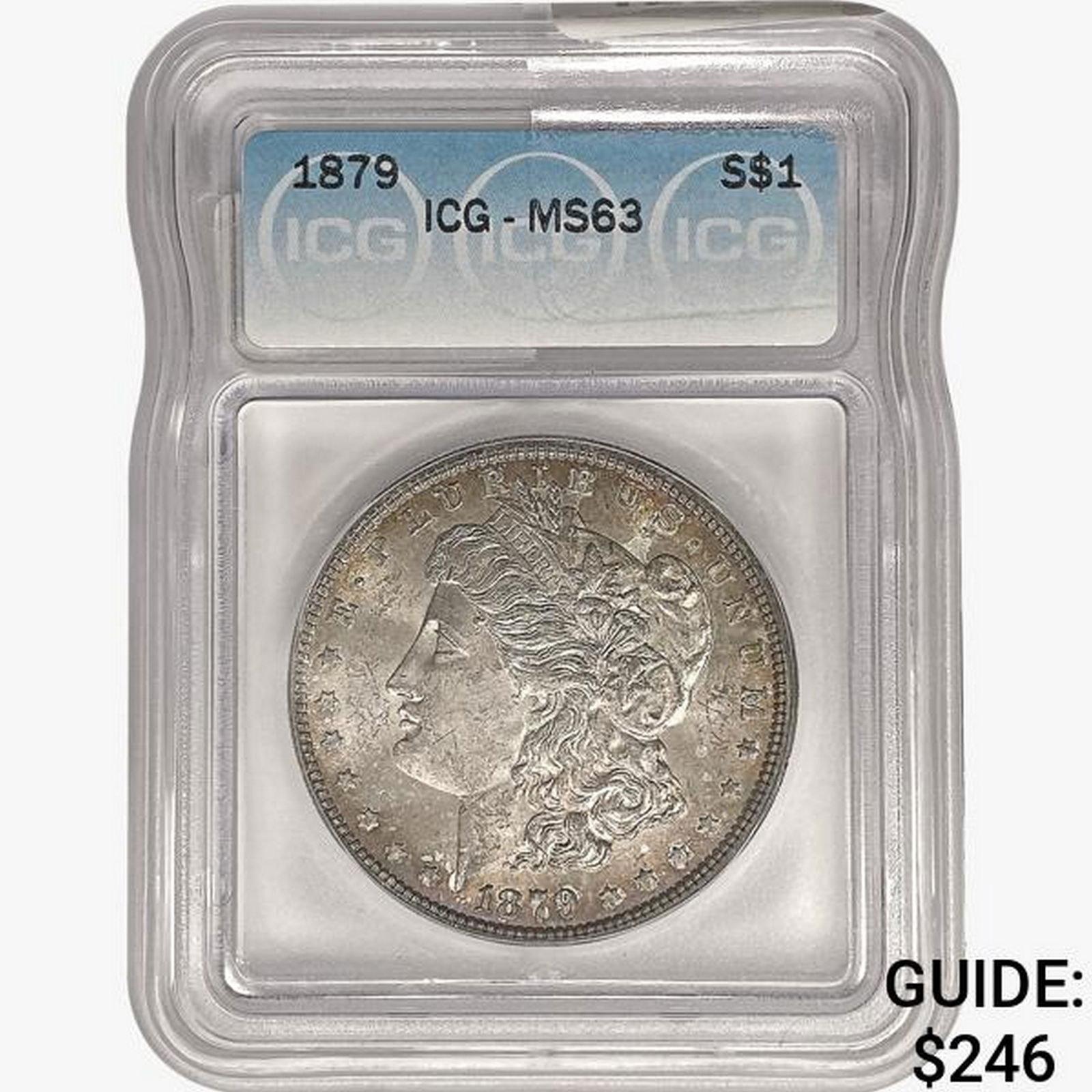 1879 Morgan Silver Dollar ICG MS63 (1 of 2)