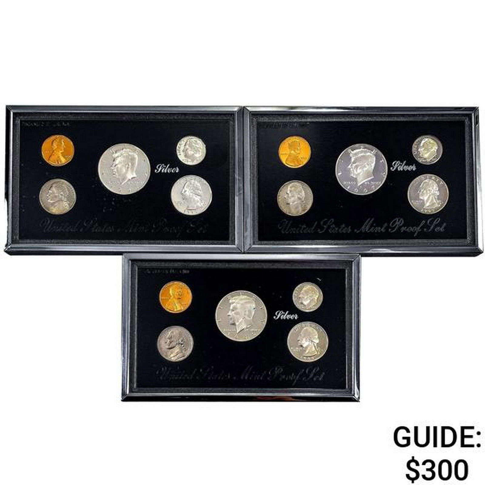 1992-1997 Premier Silver Proof Sets (15 Coins) (1 of 3)