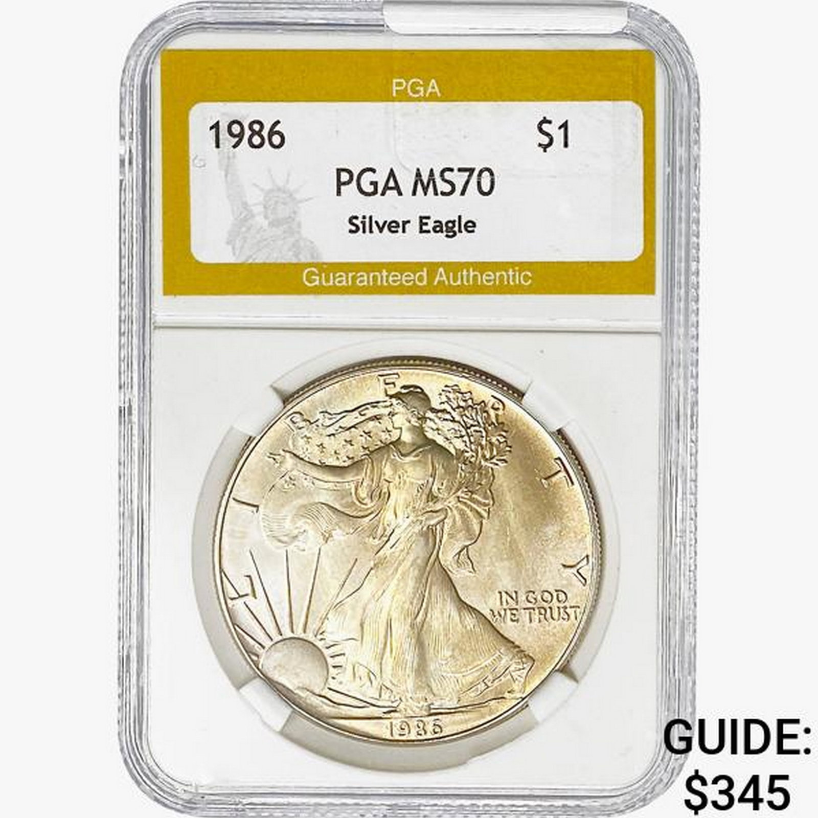 1986 Silver Eagle PGA MS70 (1 of 2)