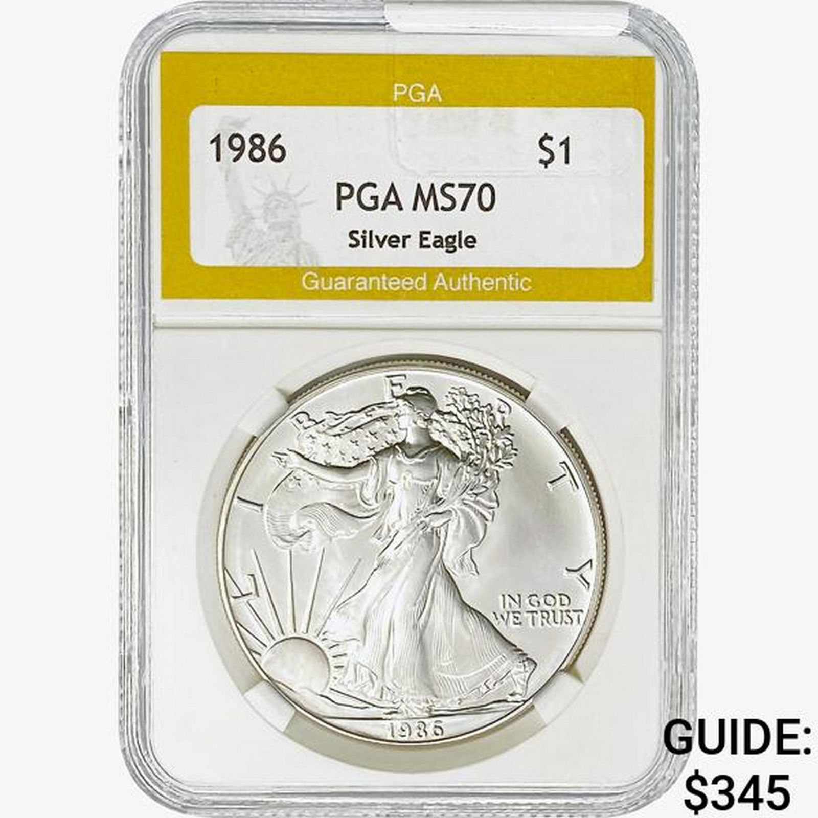 1986 Silver Eagle PGA MS70 (1 of 2)