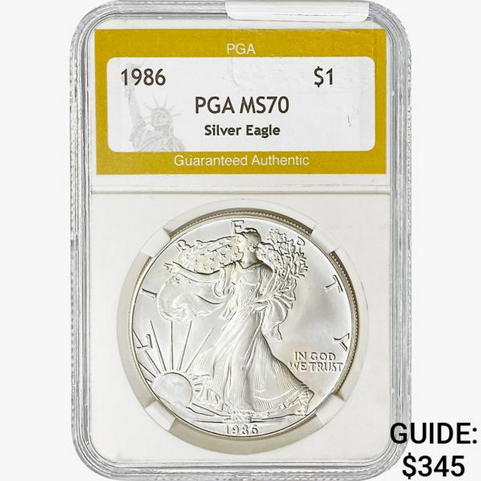 1986 Silver Eagle PGA MS70 (1 of 2)